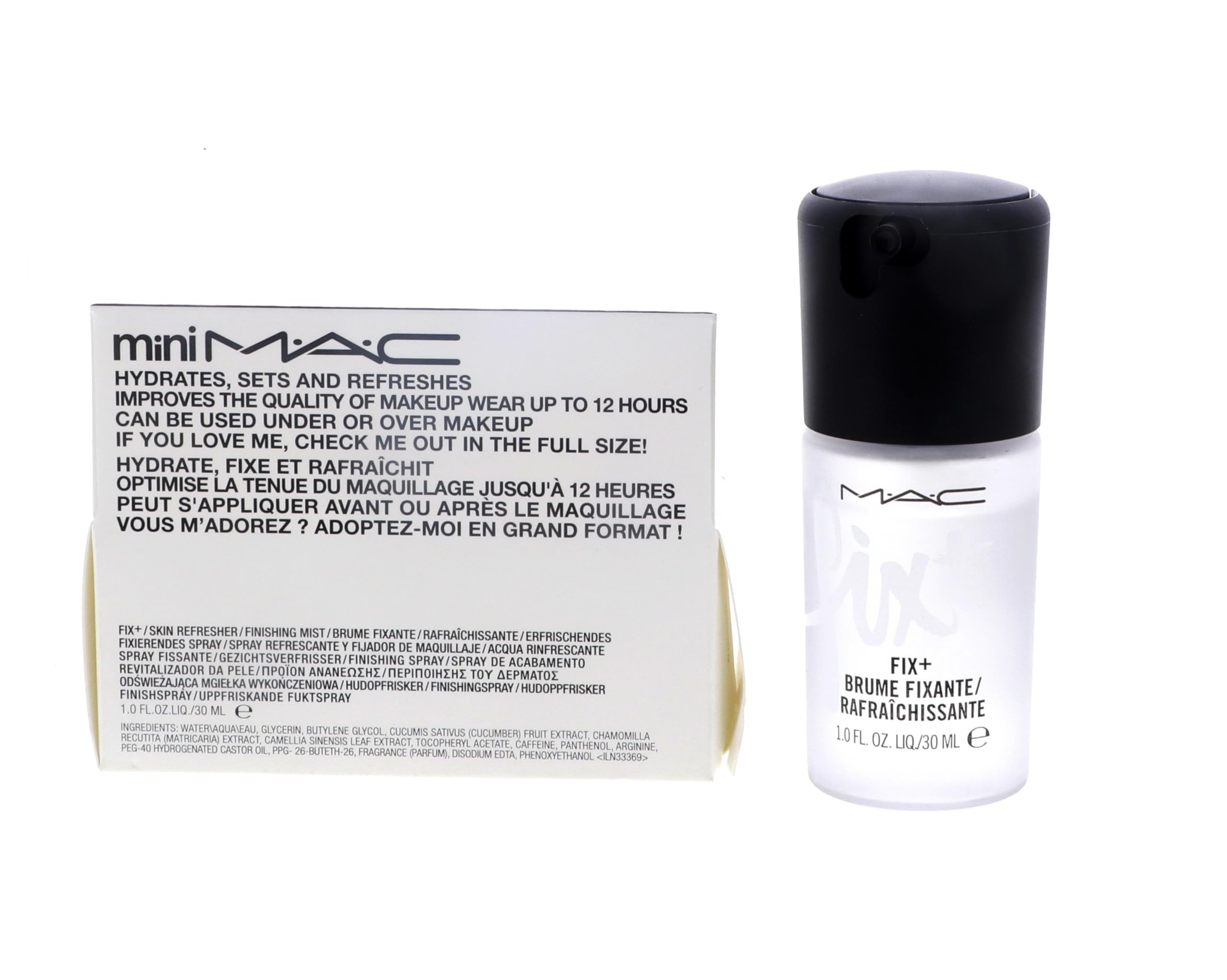 MAC Fix+ Spray Travel Size - Hydrating Facial Mist for On-the-Go | Perfect for Makeup Setting, Skin Refresh & Travel Skincare