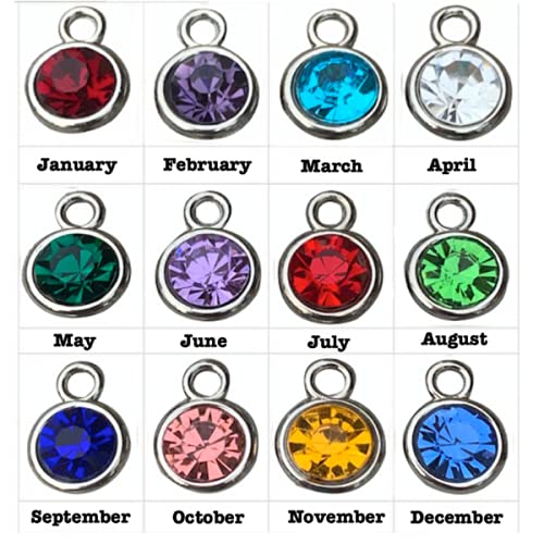 Personalized Nurse Necklace with Birthstone Charm - Inspirational Nursing Jewelry Gift for Women with Stethoscope Pendant | Perfect for Nurse Appreciation Week, Graduation, or Daily Wear