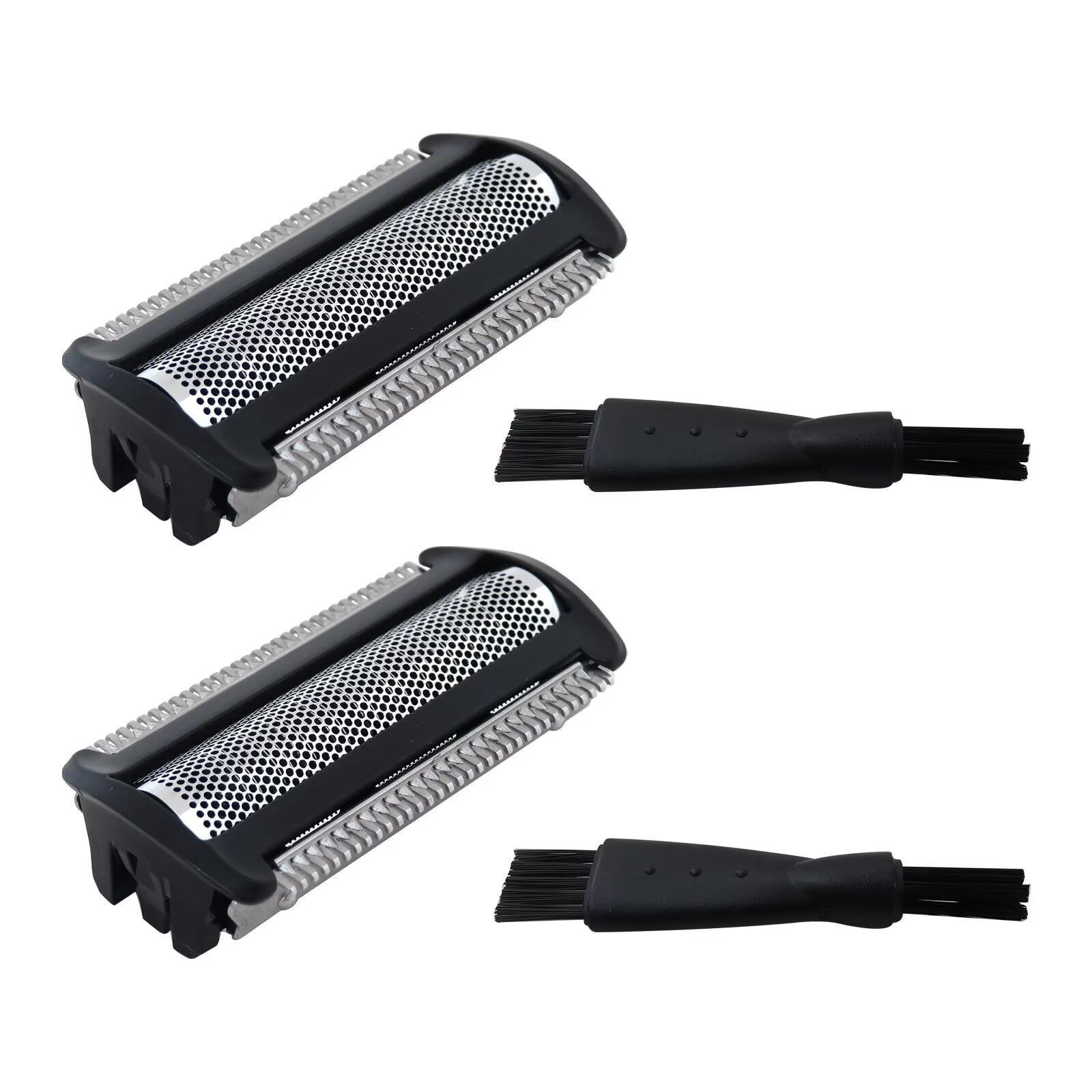 2 Pack Replacement Blades for MANSCAPED The Lawn Mower 5.0 Ultra - Precision Foil Blades for Men's Body & Groin Trimmer - Perfect for Smooth Shaving & Grooming at Home or Travel