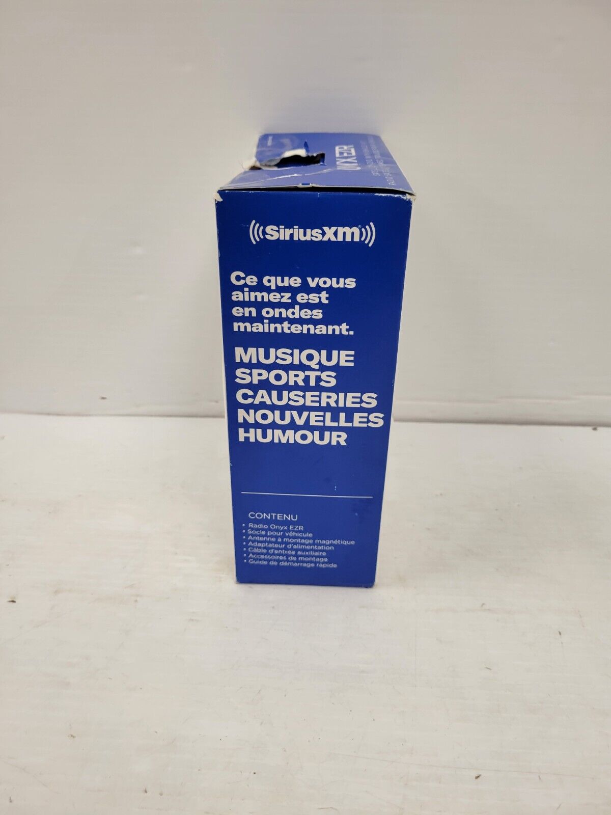 Sirius ONYXEZR Car Audio Stereo Receiver - Satellite Radio Tuner for Vehicles | Perfect for Road Trips & Commuting