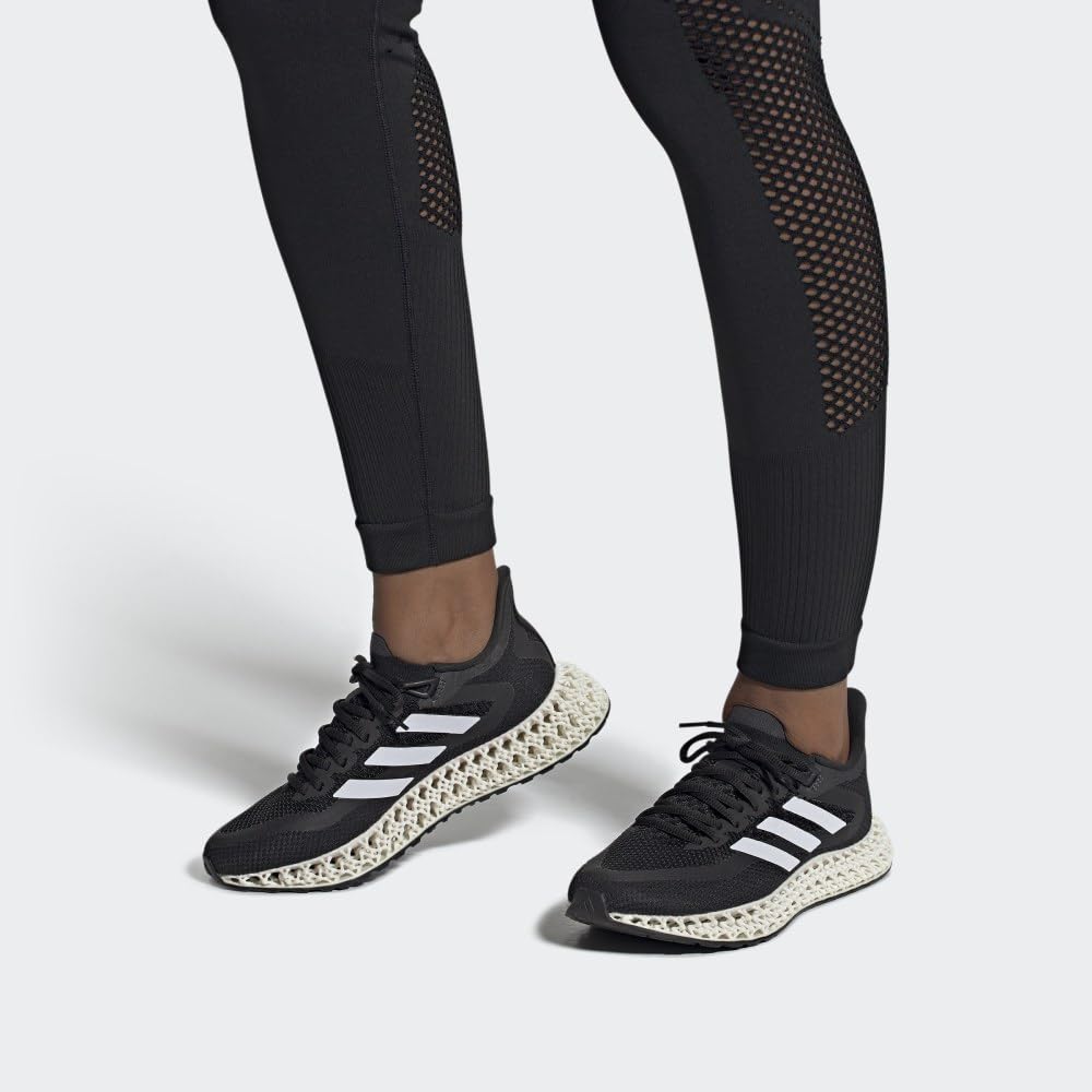Adidas 4DFWD 2 Women's Running Shoes - Black, Size 10 | Lightweight Cushioned Sneakers for Road Running, Jogging & Gym Workouts