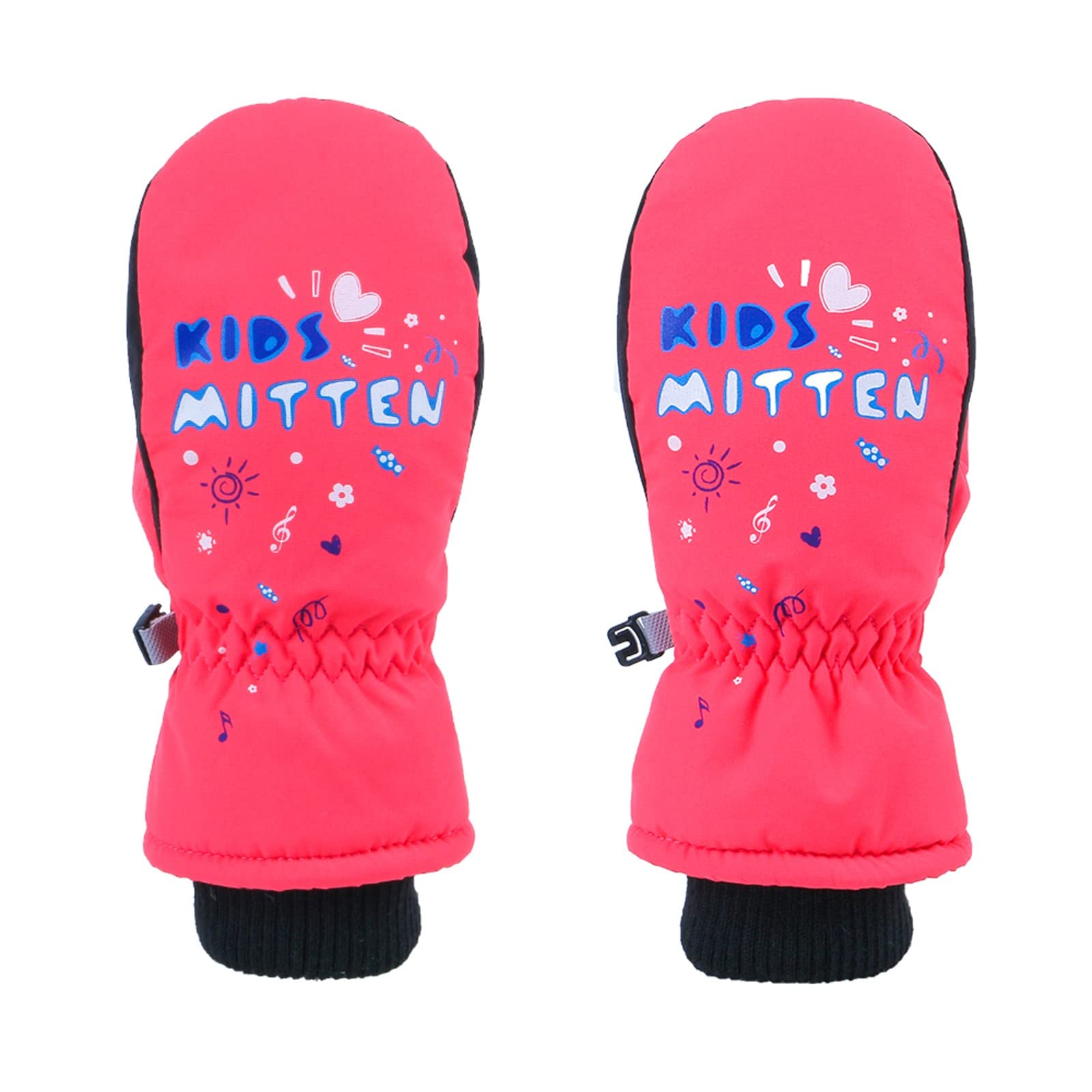 Kids' Winter Snowboard Ski Gloves - Waterproof, Warm & Breathable Mittens with Touchscreen for Cold Weather - Perfect for Snowboarding, Skiing & Outdoor Winter Activities