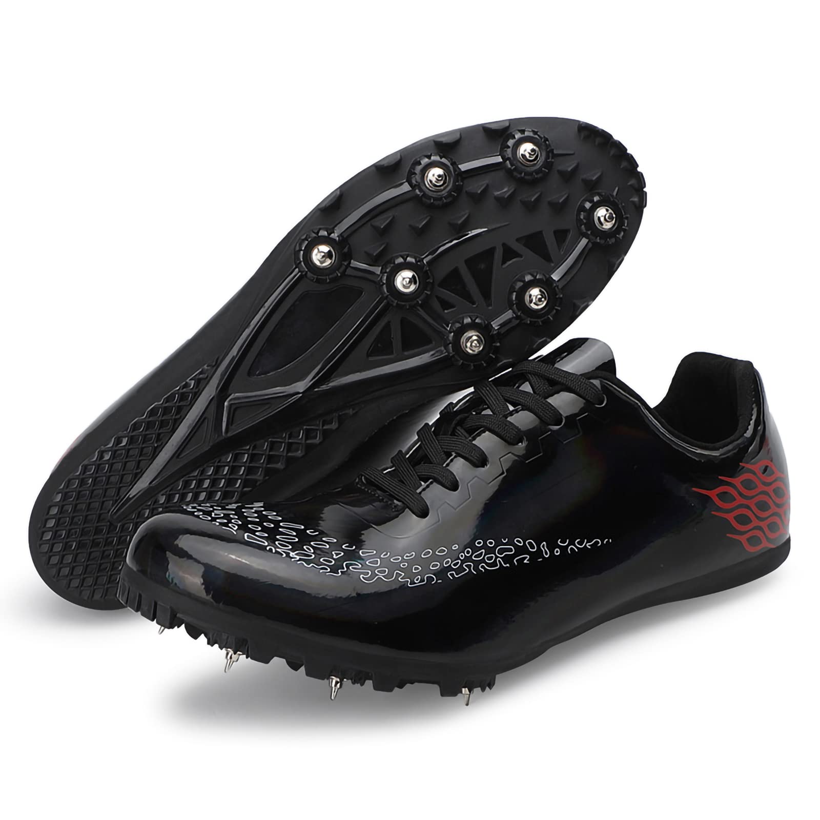 Professional Track and Field Spike Shoes for Sprinting - Lightweight & Breathable Running Shoes for Men, Women, Boys & Girls (Sizes 5.5-10) - Perfect for Track Meets, Training & Competitive Athletics