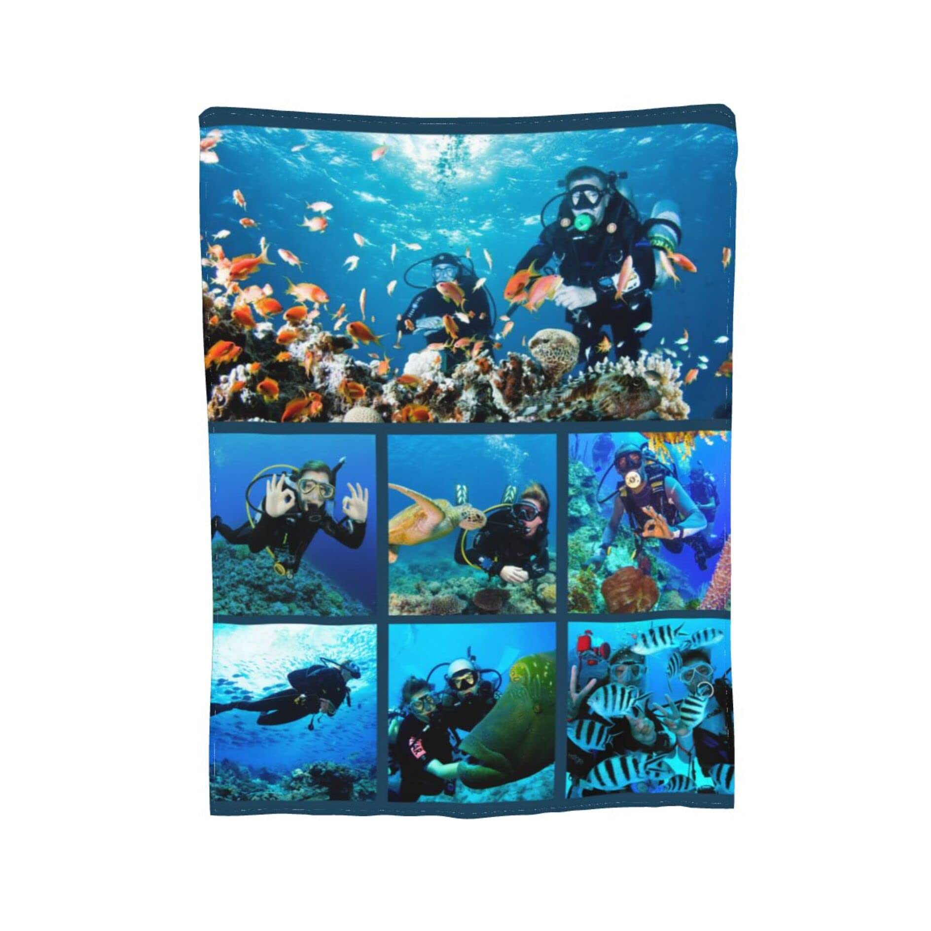 Personalized Photo Blanket - Custom Picture Throw Blanket for Family, Couples & Kids | Unique Gift for Birthday, Anniversary & Wedding | Cozy Home Decor & Thoughtful Present