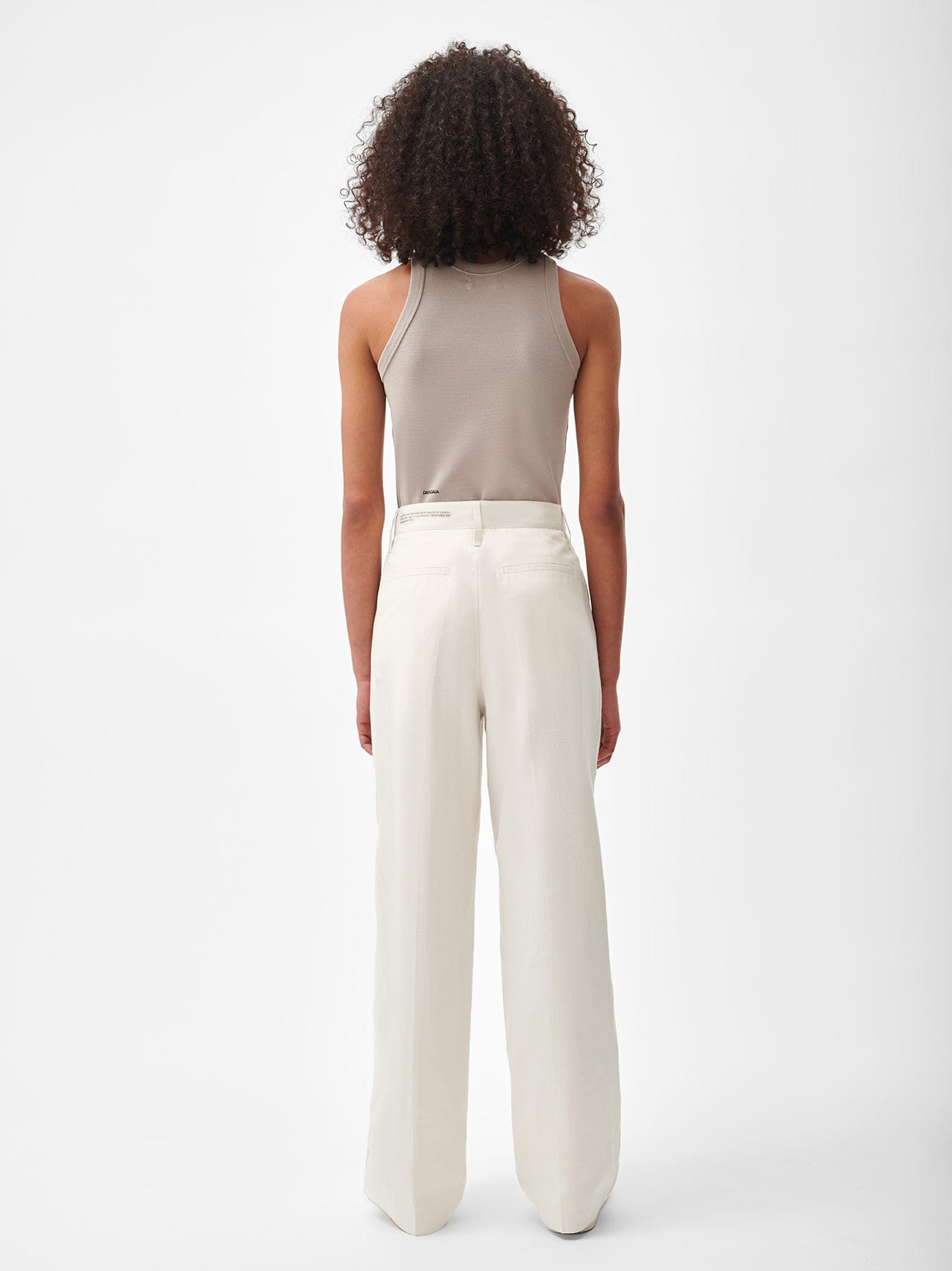 Organic Cotton Linen Pants for Women - Breathable & Comfortable Summer Wide Leg Trousers - Perfect for Yoga, Beach, and Casual Wear