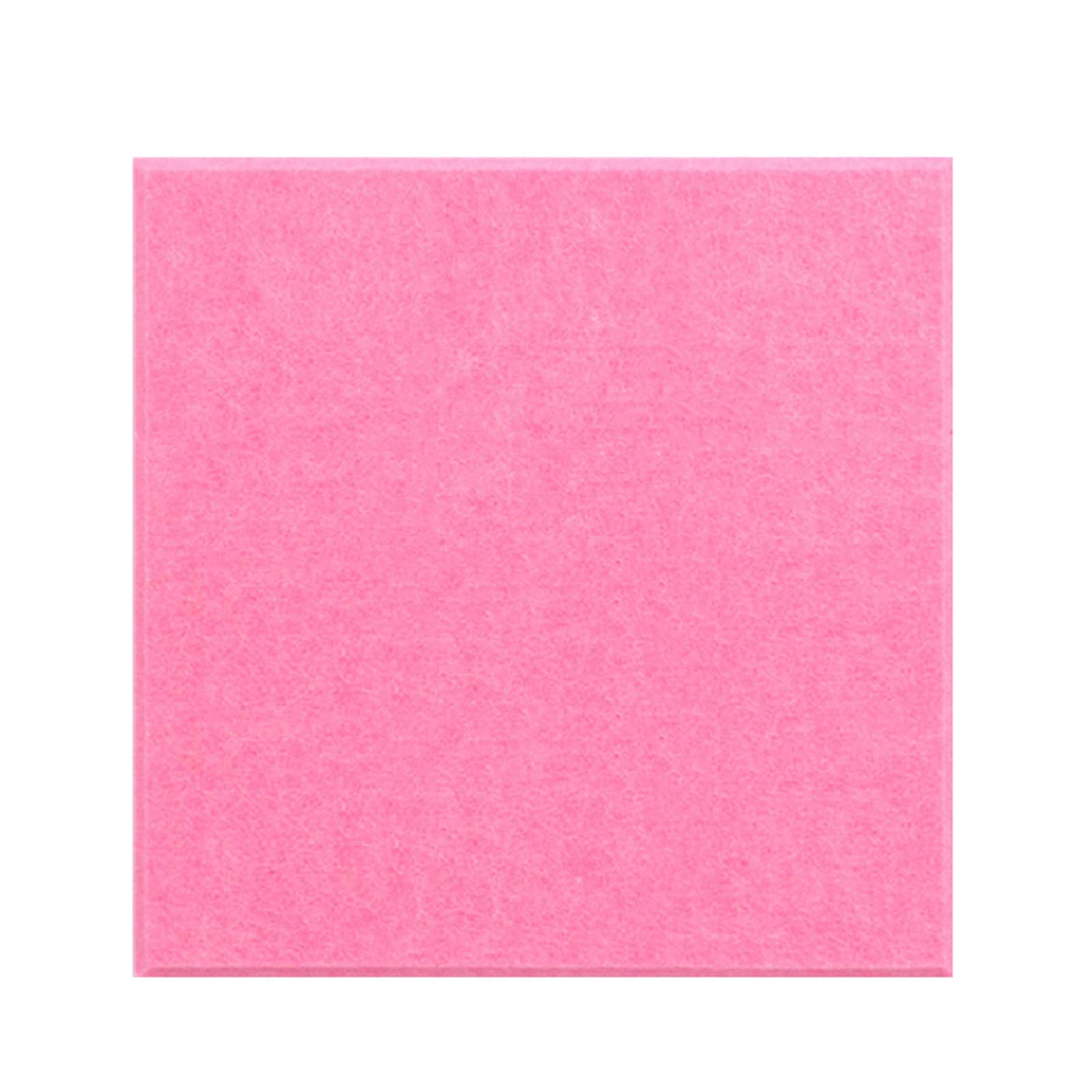 10Pcs Acoustic Panels - Soundproof Felt Panels for Noise Reduction & Sound Absorption | Home Studio, Office, Theater & Bedroom Use - Pink Anti-Scratch Wall Panels