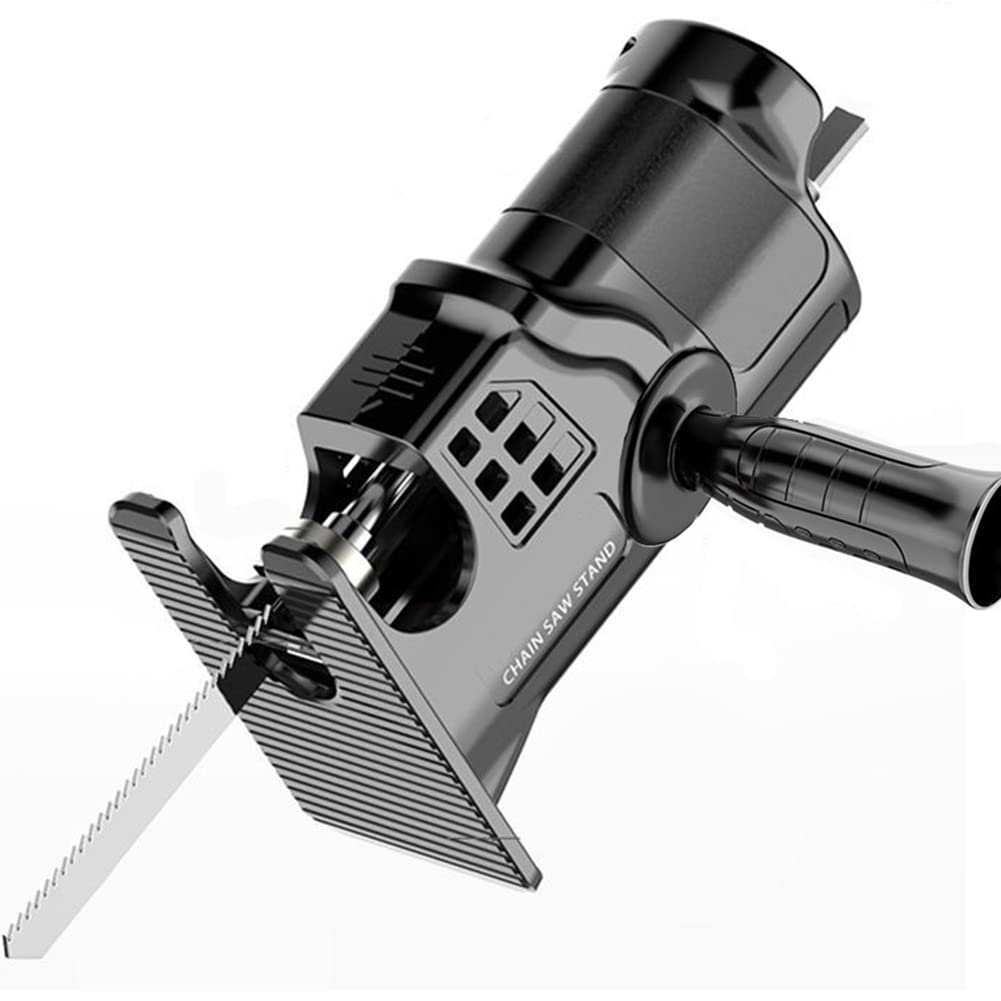 Multi-Functional Electric Drill to Reciprocating Saw Converter - Household Power Tool for Wood Cutting, DIY Projects & Home Renovation | Perfect for Carpentry, Woodworking & Construction Tasks