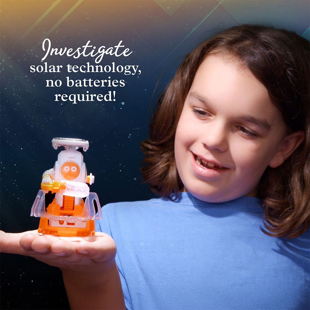 SolarBots: Cosmic Explorers - STEM Solar Powered Space Exploration Robot Kit for Kids | Educational Science Toy for Boys & Girls | Perfect for Classroom, Birthday Gifts & STEM Learning Activities