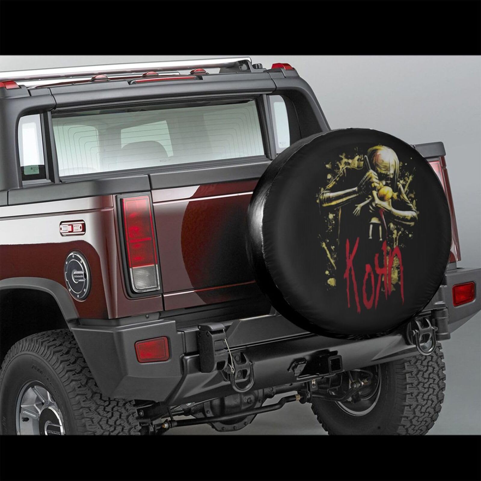 Universal 15 Inch Waterproof Spare Tire Cover for RV, Travel Trailer, SUV & Truck - Durable Wheel Protection for Outdoor Adventures & Road Trips