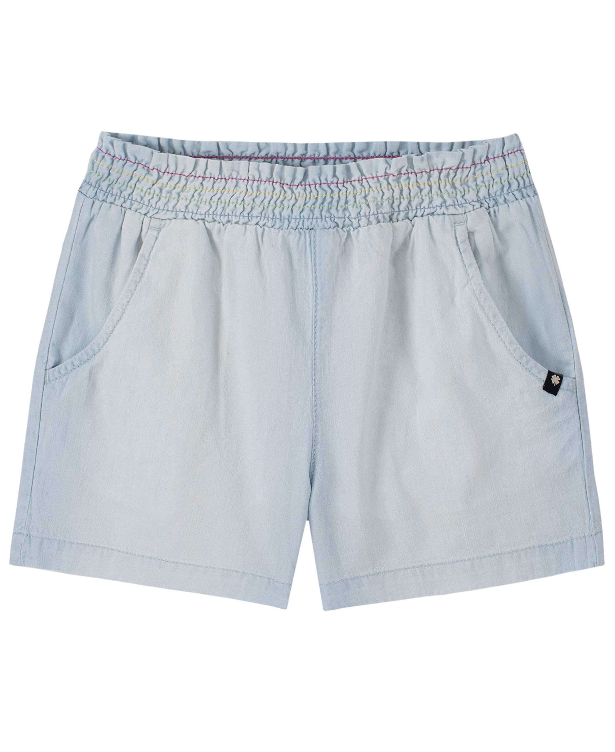 Lucky Brand Girls' Lightweight Pull-On Shorts for Play & Summer