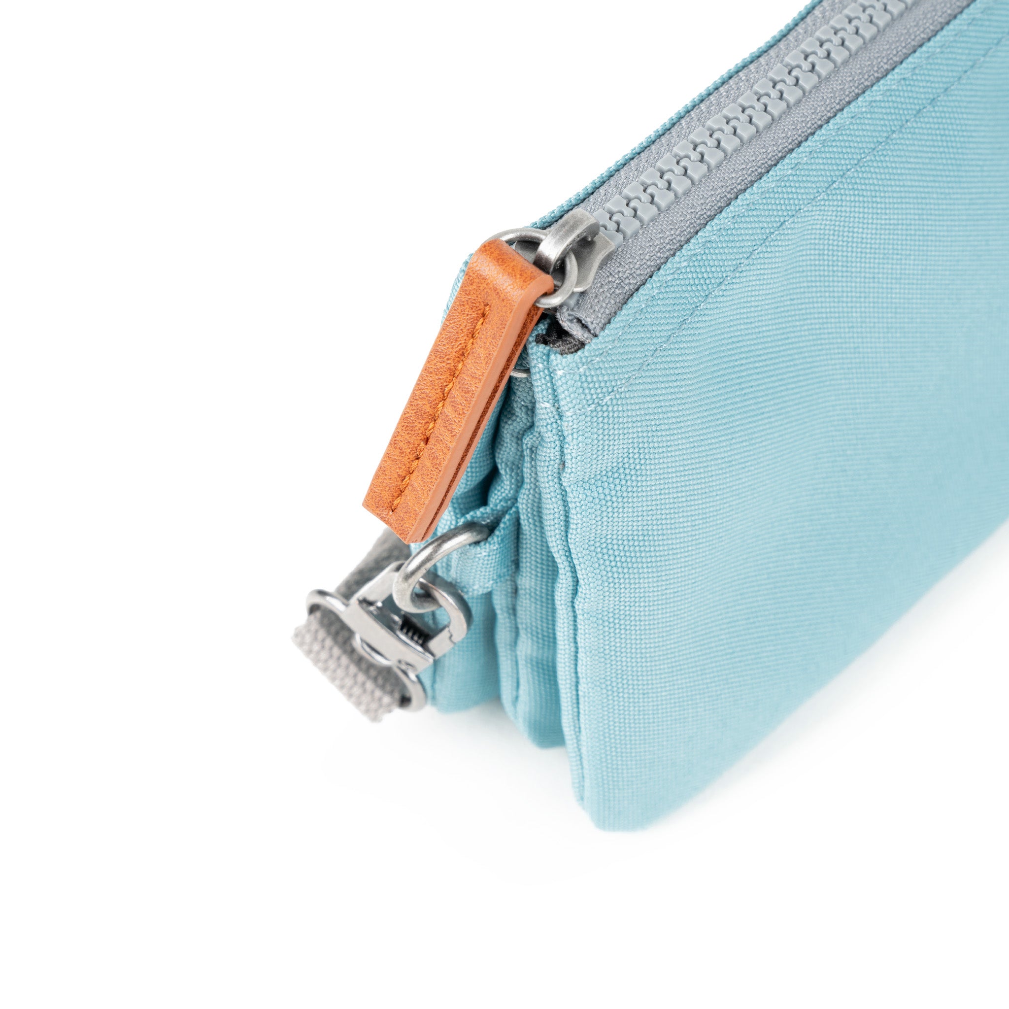 Carnaby Crossbody Bag with Adjustable Wrist Strap - Spearmint Green Recycled Canvas Eco-Friendly Purse for Women - Perfect for Travel, Work & Everyday Use
