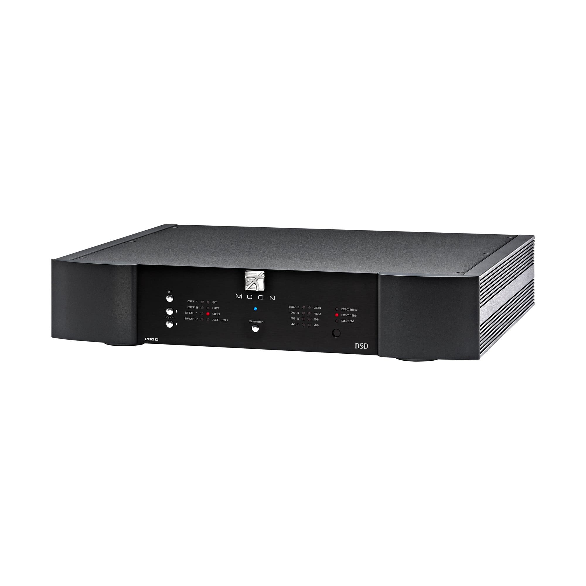 Simaudio MOON 280D DSD DAC & MiND2 Streamer - High-Resolution Digital Audio Converter with Network Streaming - Perfect for Home Theater & Audiophile Music Listening