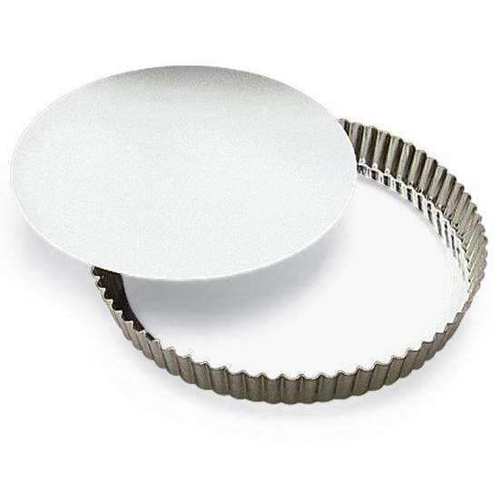Premium Medium Deep Fluted Cake Pan - Heavy Duty Non-Stick Baking Tin Mold for Cheesecake, Pound Cake & More - Perfect for Home Bakers & Professional Chefs