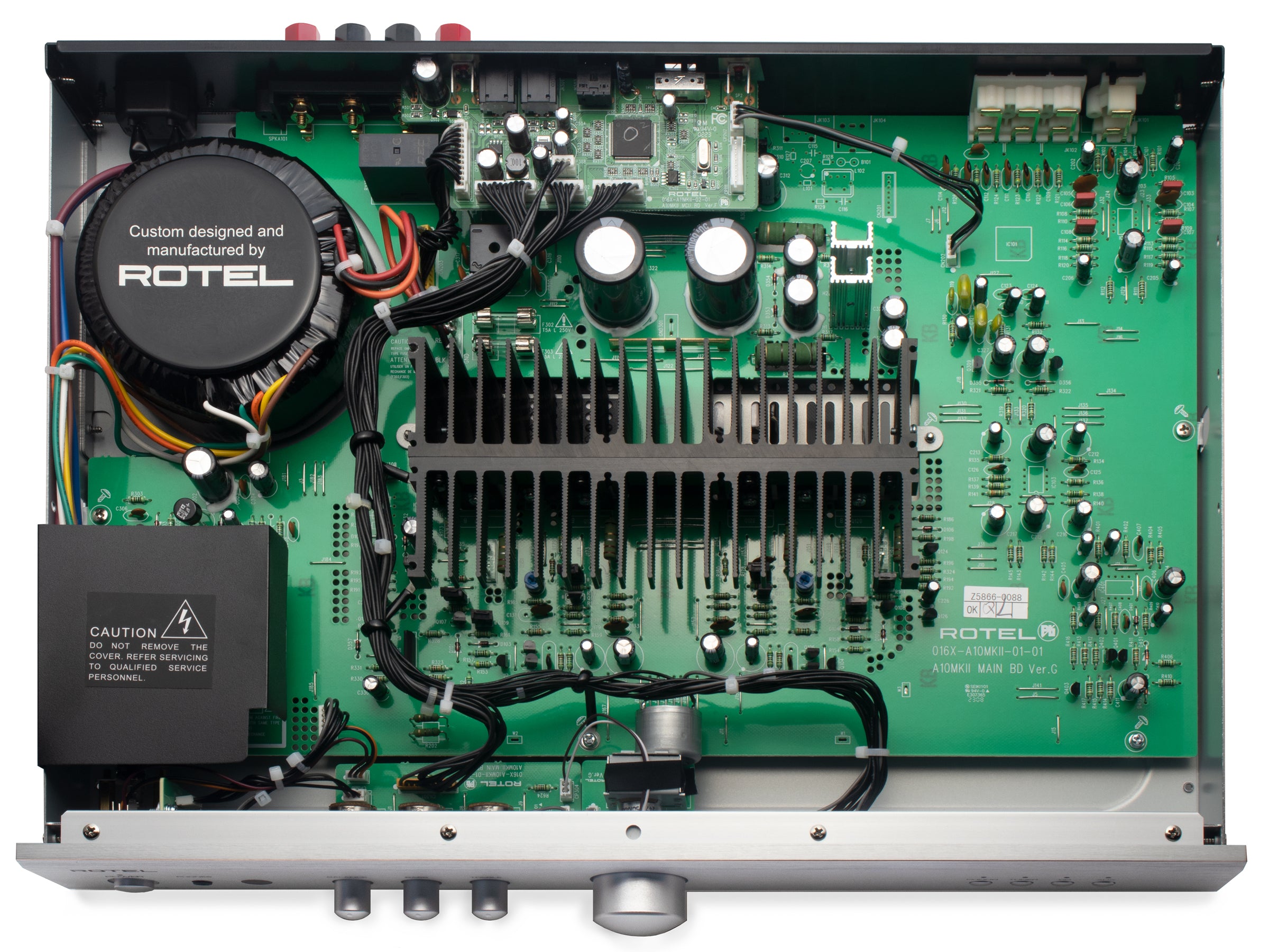 Rotel A10 Mkii Stereo Integrated Amplifier - High-Fidelity Audio for Home Theater & Music Listening