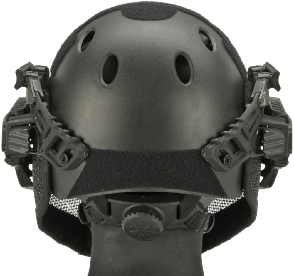 Matrix Legionnaire Full Head Coverage Airsoft Mask - Protective Headpro, Face Pro & Goggles System (Black) | Ideal for Airsoft Battles, Tactical Training & Outdoor Shooting Sports