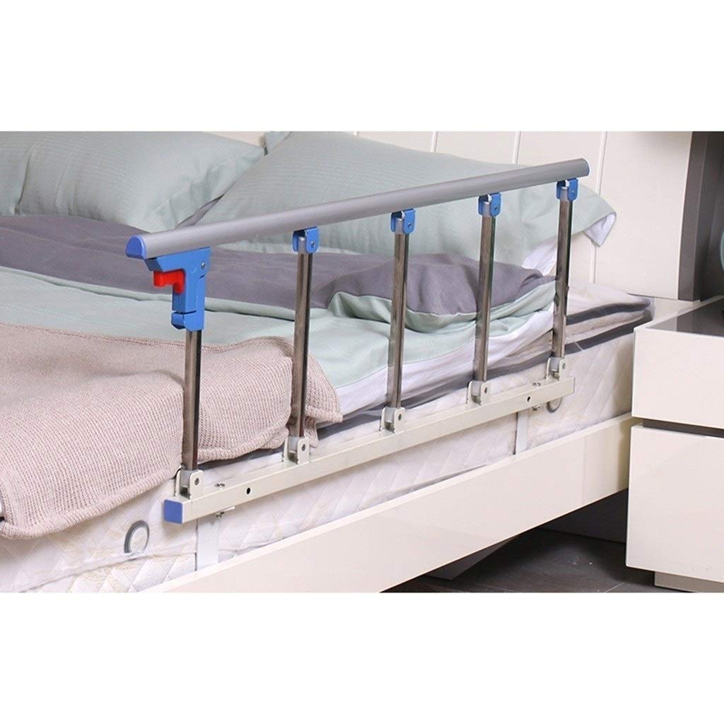 **Foldable Bed Rail for Elderly - Adjustable Safety Handrail with Side Barrier, Bed Assist Rail for Seniors & Disabled, Home Mobility Aid for Getting In & Out of Bed Safely | Ideal for Hospital, Home Care & Recovery**
