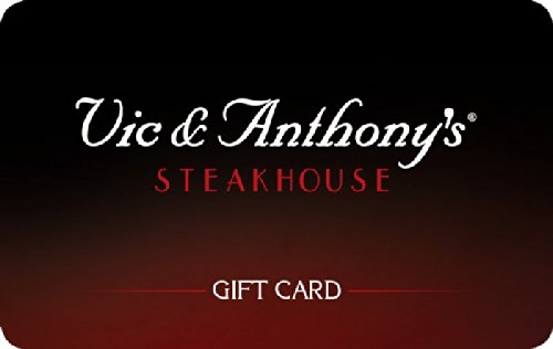 Vic & Anthony's Steakhouse Gift Card - Perfect for Birthday, Anniversary & Holiday Gifts | Redeem at Luxury Steakhouse Restaurants