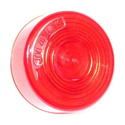 Fortpro 2 Round Clearance Marker Light - Sealed Incandescent Bulb for Trucks, Trailers & Heavy Equipment - Durable Safety Lighting for Nighttime Visibility