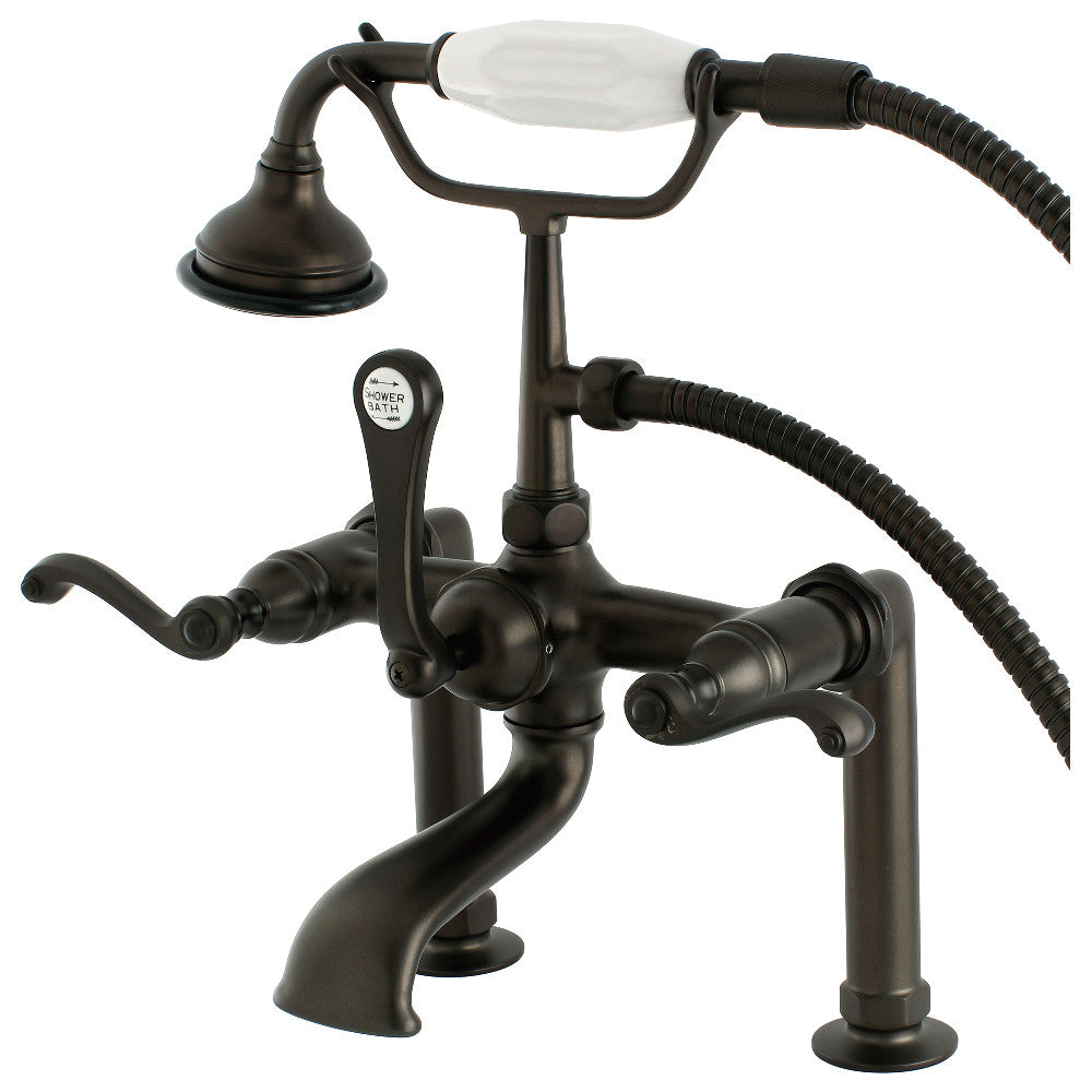 Aqua Vintage AE103T5FL Royale Deck Mount Clawfoot Tub Faucet