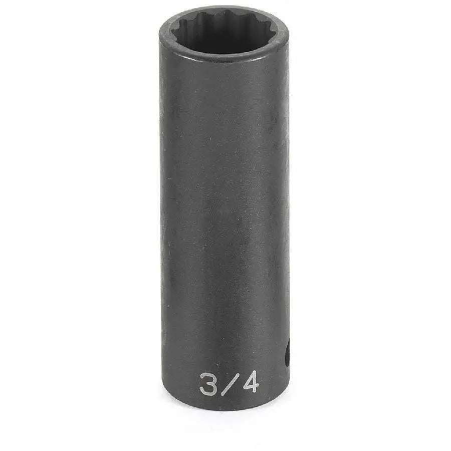1/2 Inch Drive Deep Impact Socket Set - 6 Point SAE (1/2