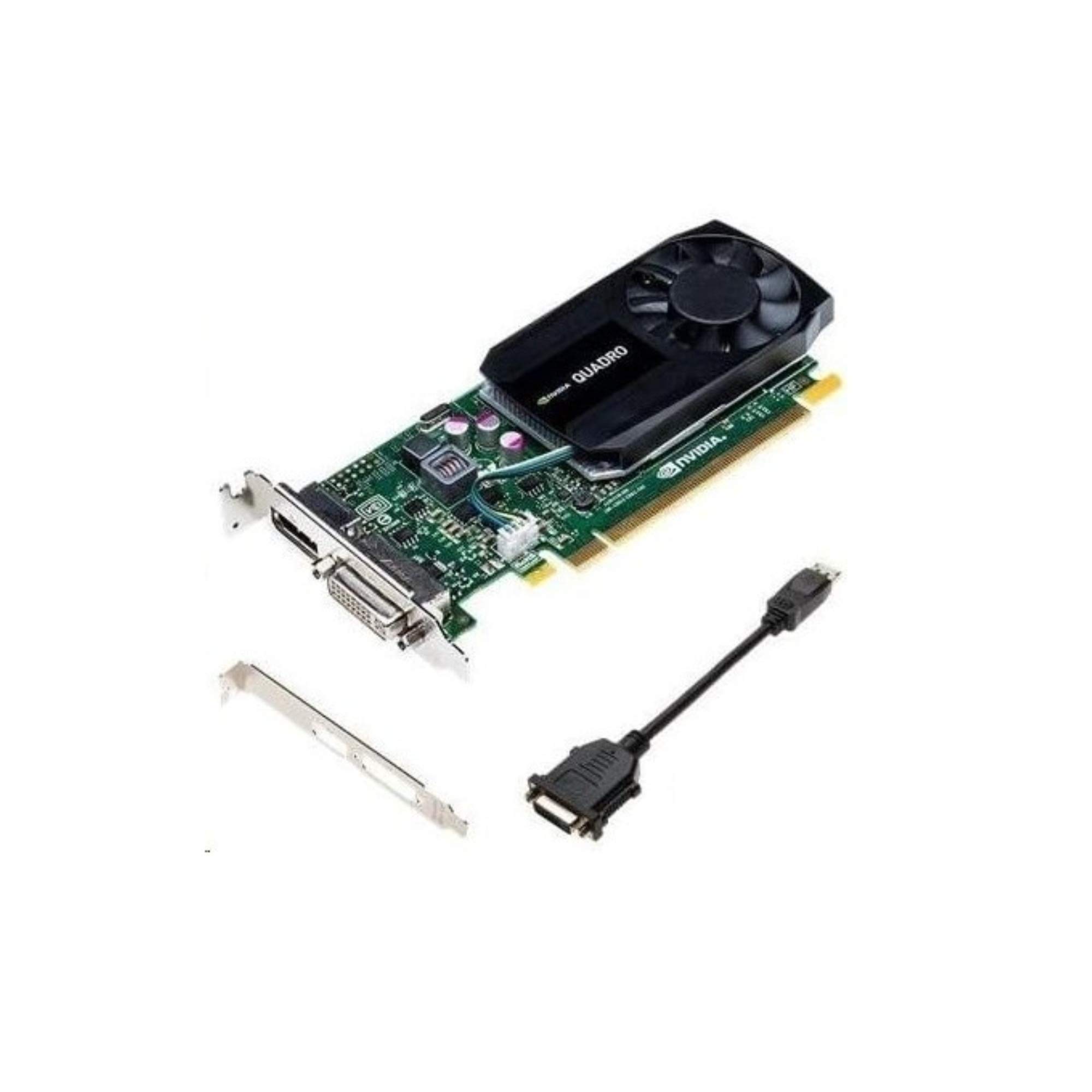 PNY NVIDIA Quadro K620 2GB DDR3 Professional Graphics Card with DVI & DisplayPort - Low Profile Design for CAD, 3D Modeling, and Video Editing Workstations