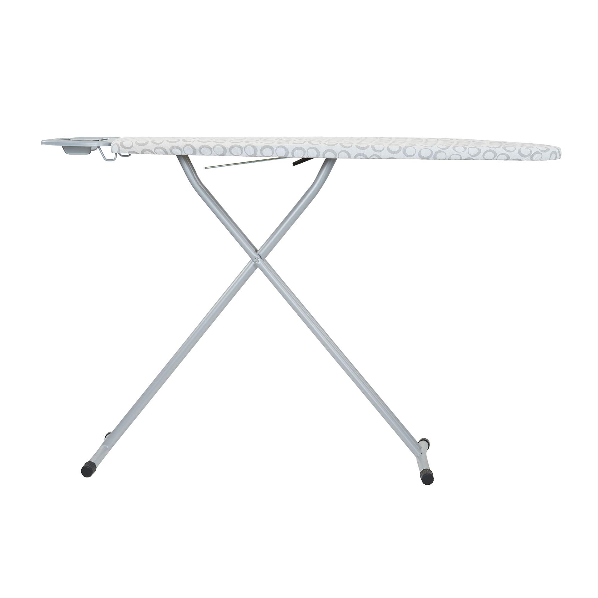 Household Essentials Grande Steel Tri-Leg Ironing Board with Wide Top - Durable & Stable for Home, Laundry Room, and Professional Use