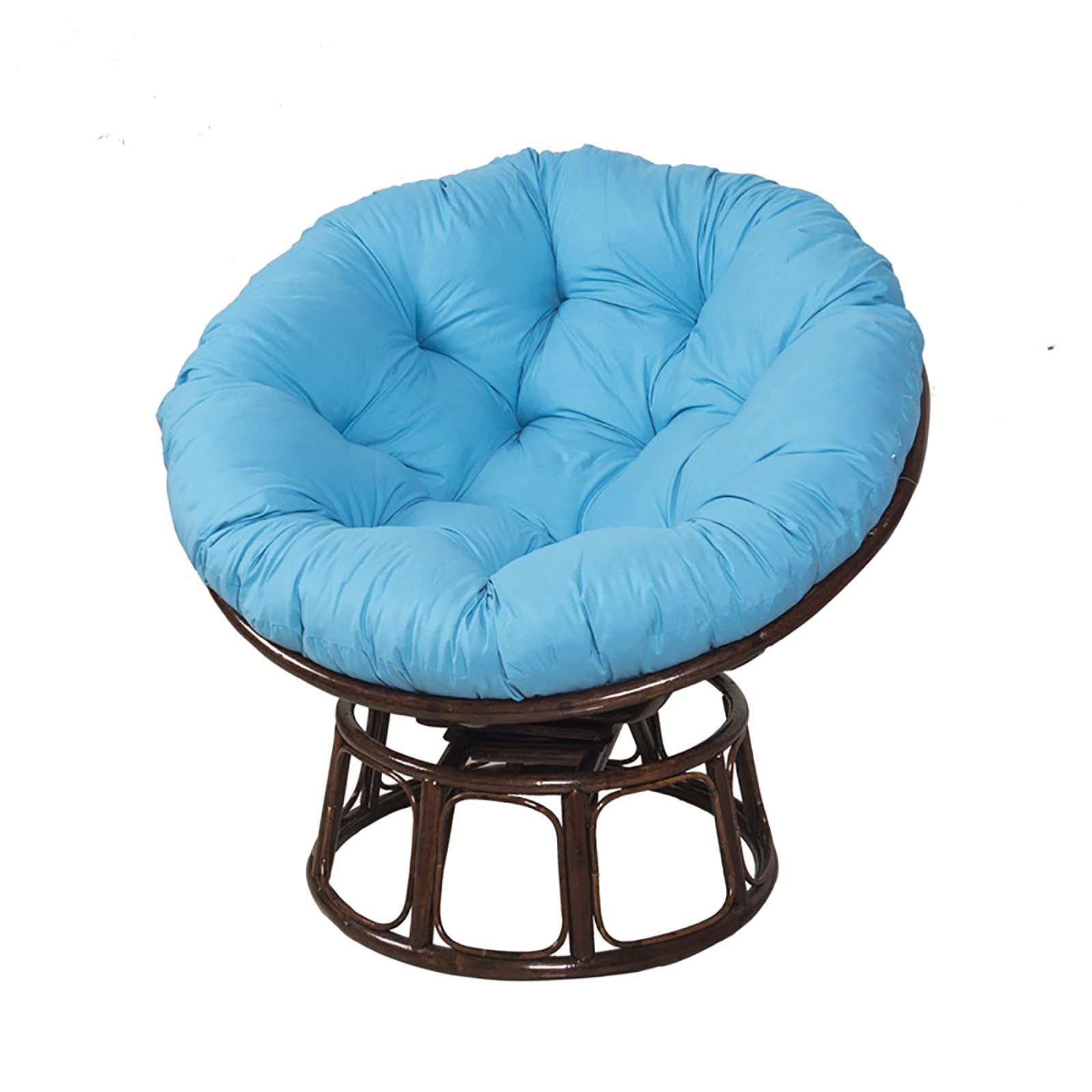 Premium Patio Cushion Covers - Waterproof Outdoor Seat Cushion Replacement for Egg Rocking Chairs, Wicker Chairs, Rattan Swivel Chairs, Swing Chairs & Hanging Chairs - Perfect for Garden, Balcony, Porch & Poolside Relaxation