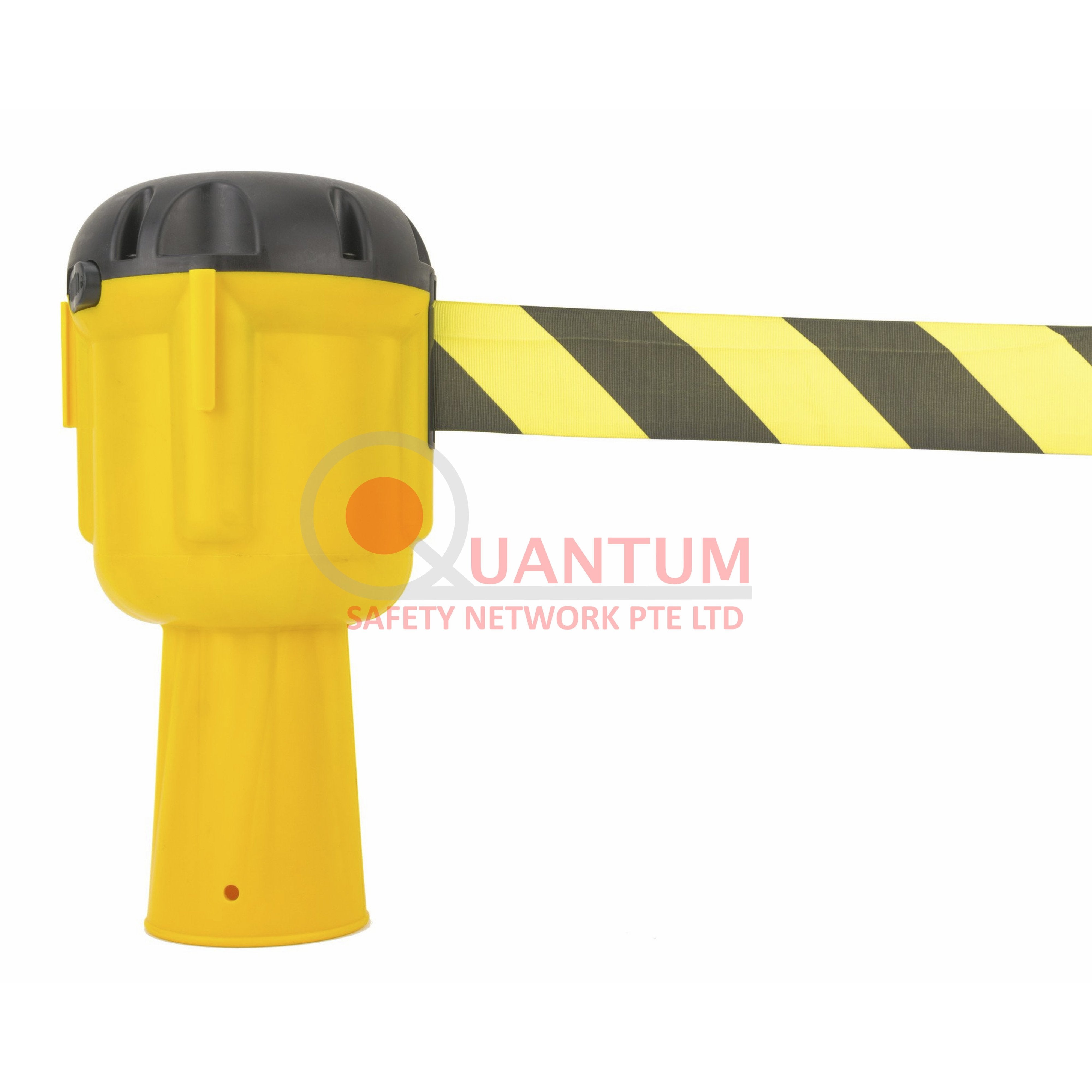 AL GARD Traffic Cone Mountable Topper Retractable Barrier - High Visibility Safety Cone Accessory for Road Construction, Parking Control & Event Management