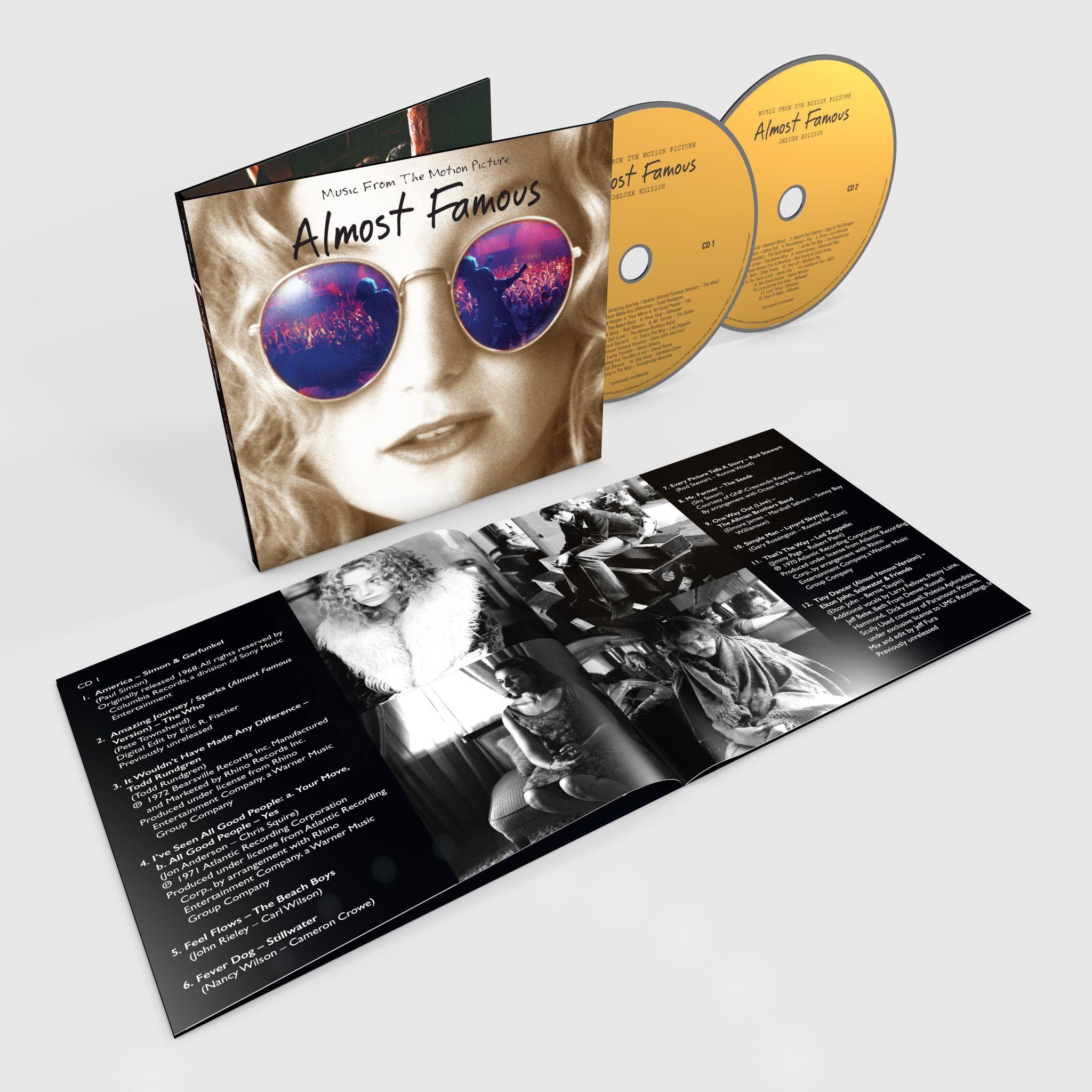 Almost Famous (20th Anniversary Deluxe Edition) - Collector's Edition Blu-ray + Digital Copy - Perfect for Movie Nights & Anniversary Gifts