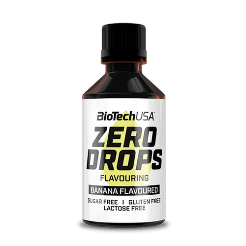 BioTech USA Zero Drops 50ml - Sugar-Free Flavor Enhancer for Coffee, Tea & Baking | Zero Calorie Sweetener Drops for Keto & Diabetic Diet | Perfect for Home, Office & Gym Use