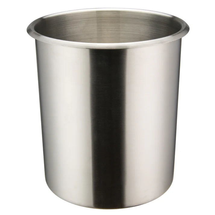 Winco 6 Qt Stainless Steel Bain Marie BAM 6 - Perfect for Restaurants, Catering & Commercial Kitchens