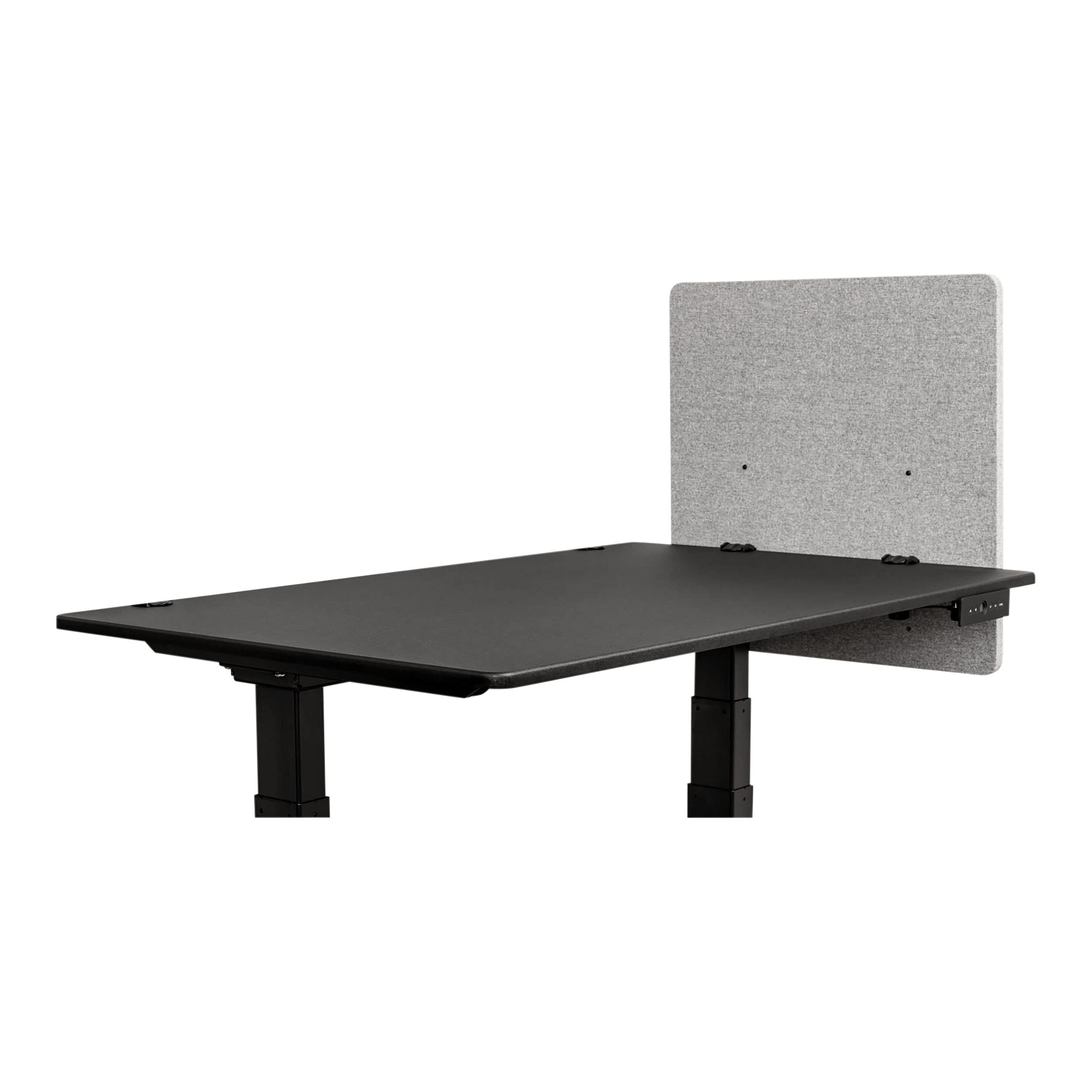 Refocus Clamp-On Acoustic Desk Divider Privacy Panel - 23.6