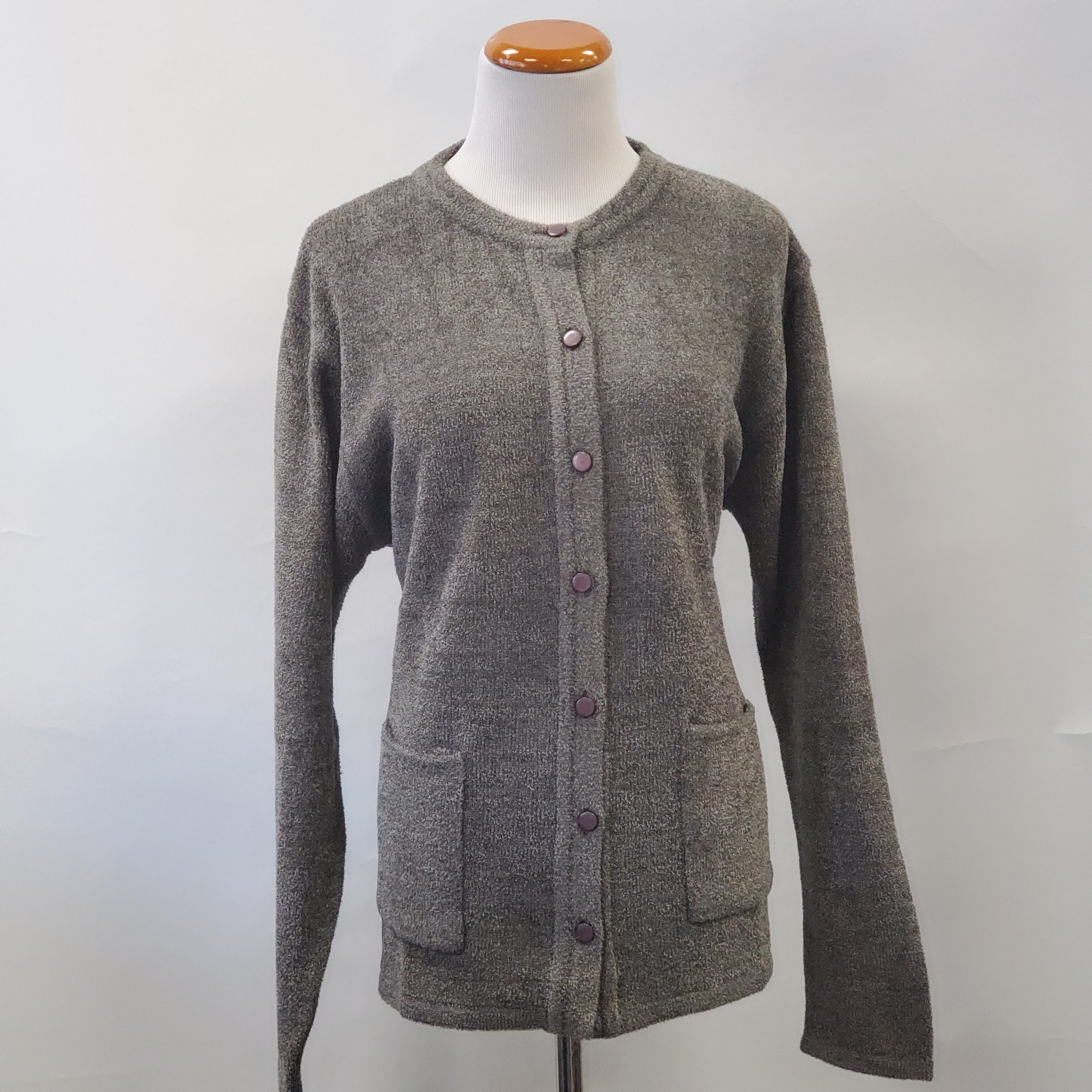 Women's Soft Chenille Button-Up Cardigan Sweater - Cozy & Stylish for Fall, Winter, and Layering Outfits