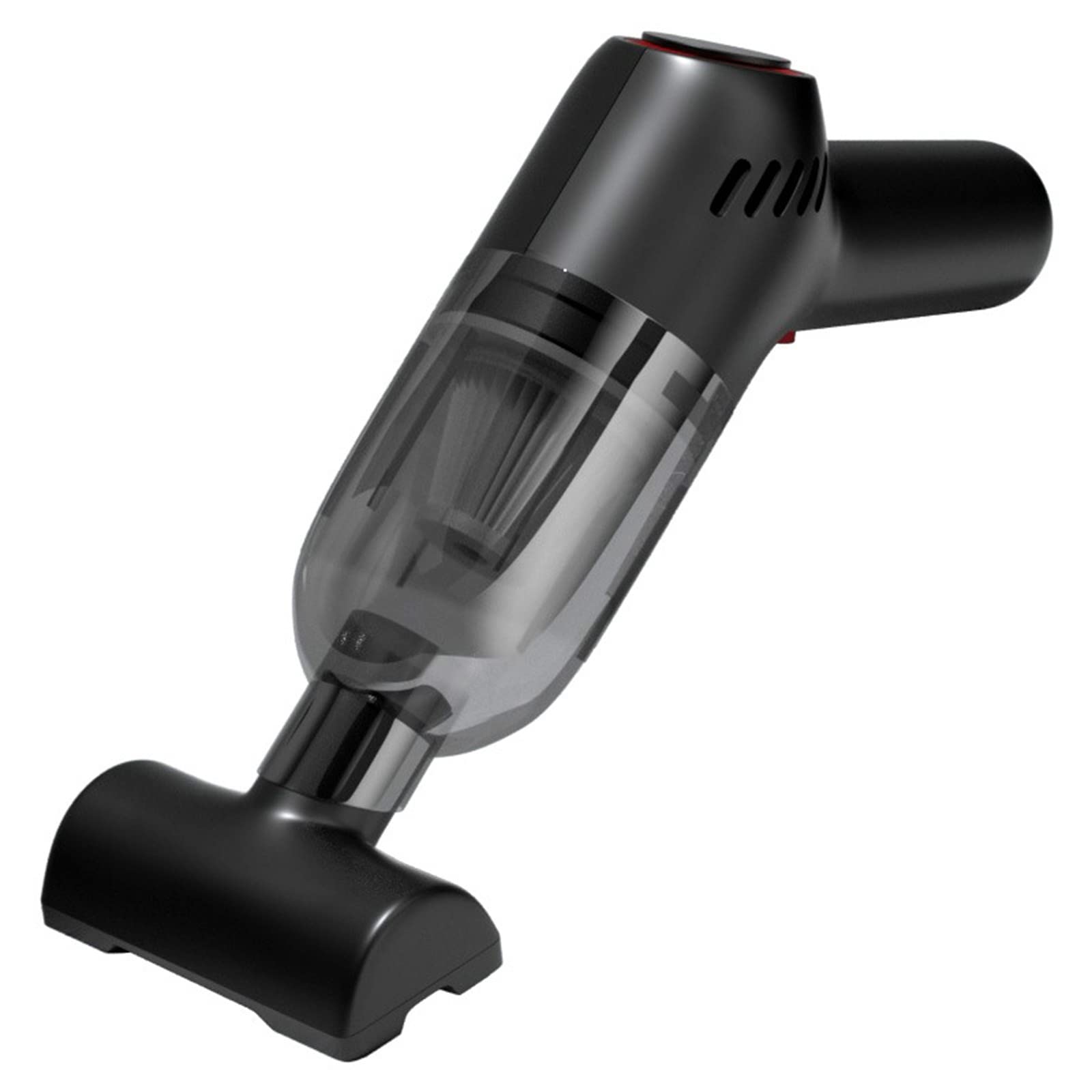 Portable Handheld Wireless Car Vacuum Cleaner - Powerful 120W Mini Vacuum with Large Suction for Home, Car & Office - Compact Black PC3 Model for Quick Cleaning of Pet Hair, Crumbs & Dust
