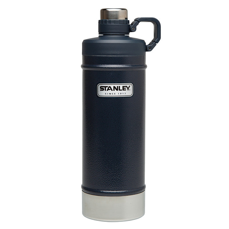 Stanley Classic Vacuum Insulated Stainless Steel Water Bottle 0.6L (20oz) - Keeps Drinks Hot/Cold for Hours - Perfect for Hiking, Camping & Outdoor Adventures