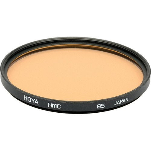 Hoya 46mm 85A Multi-Coated Daylight to Tungsten Conversion Glass Filter for DSLR Cameras - Perfect for Color Correction in Outdoor Photography & Video Shooting