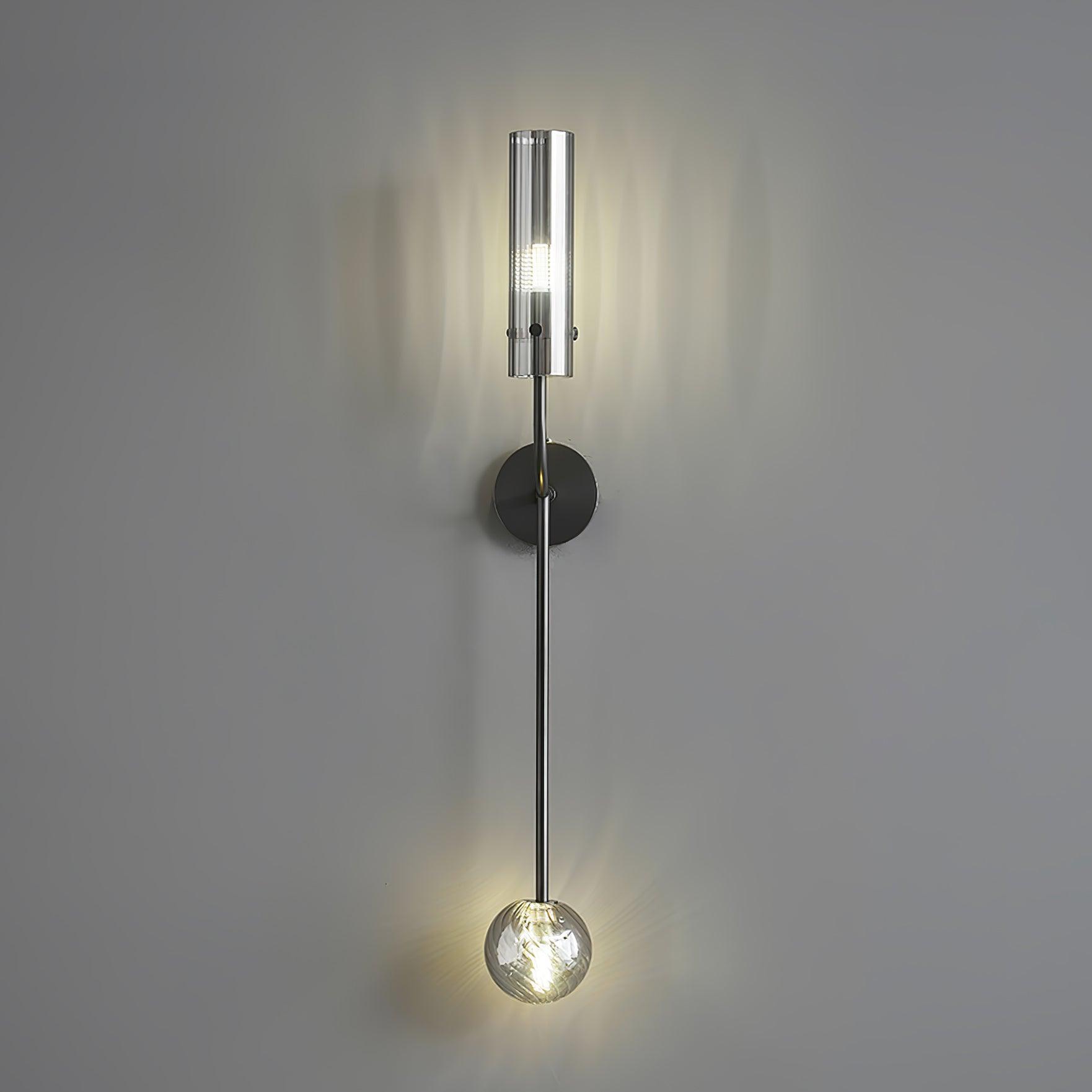 Eclat Vertica Modern Wall Lamp - Sleek LED Sconce Lighting for Bedroom, Living Room & Hallway - Energy Efficient Home Decor