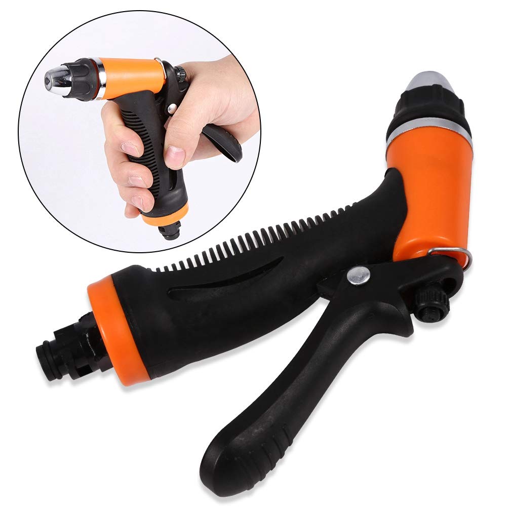 80W 130PSI 12V Portable High Pressure Car Wash Pump Kit - Electric Power Washer for Auto, Home & Garden Cleaning - Self-Priming Quick Wash for Cars, Trucks, Patio, Driveway & Outdoor Surfaces