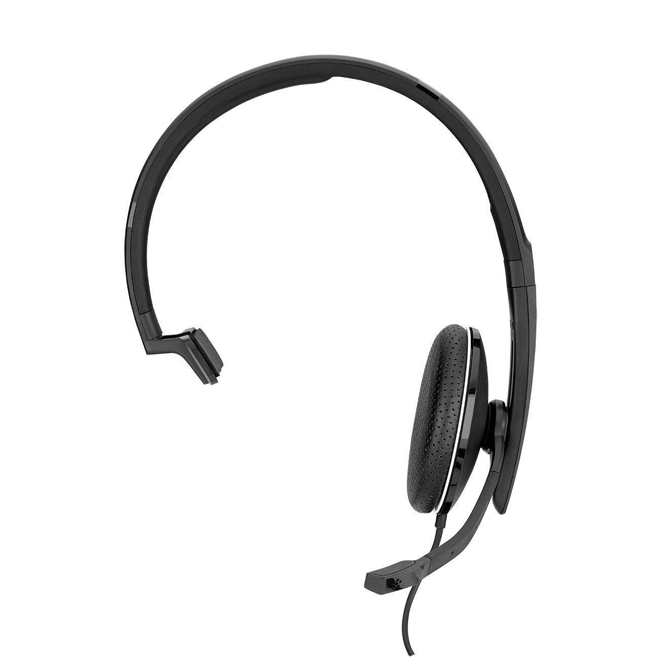 SENNHEISER SC 135 USB Professional Monaural Headset - HD Stereo Sound & Noise-Canceling Mic for Business Calls, Webinars, and Remote Work (Black, USB Connector)