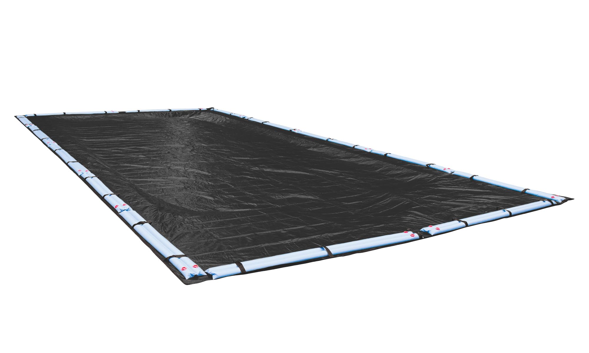 Pool Mate 382550R-PM Black Mesh Winter Pool Cover 25x50 ft - Heavy Duty In-Ground Swimming Pool Protection for Cold Weather | Durable, UV Resistant & Snow Load Support