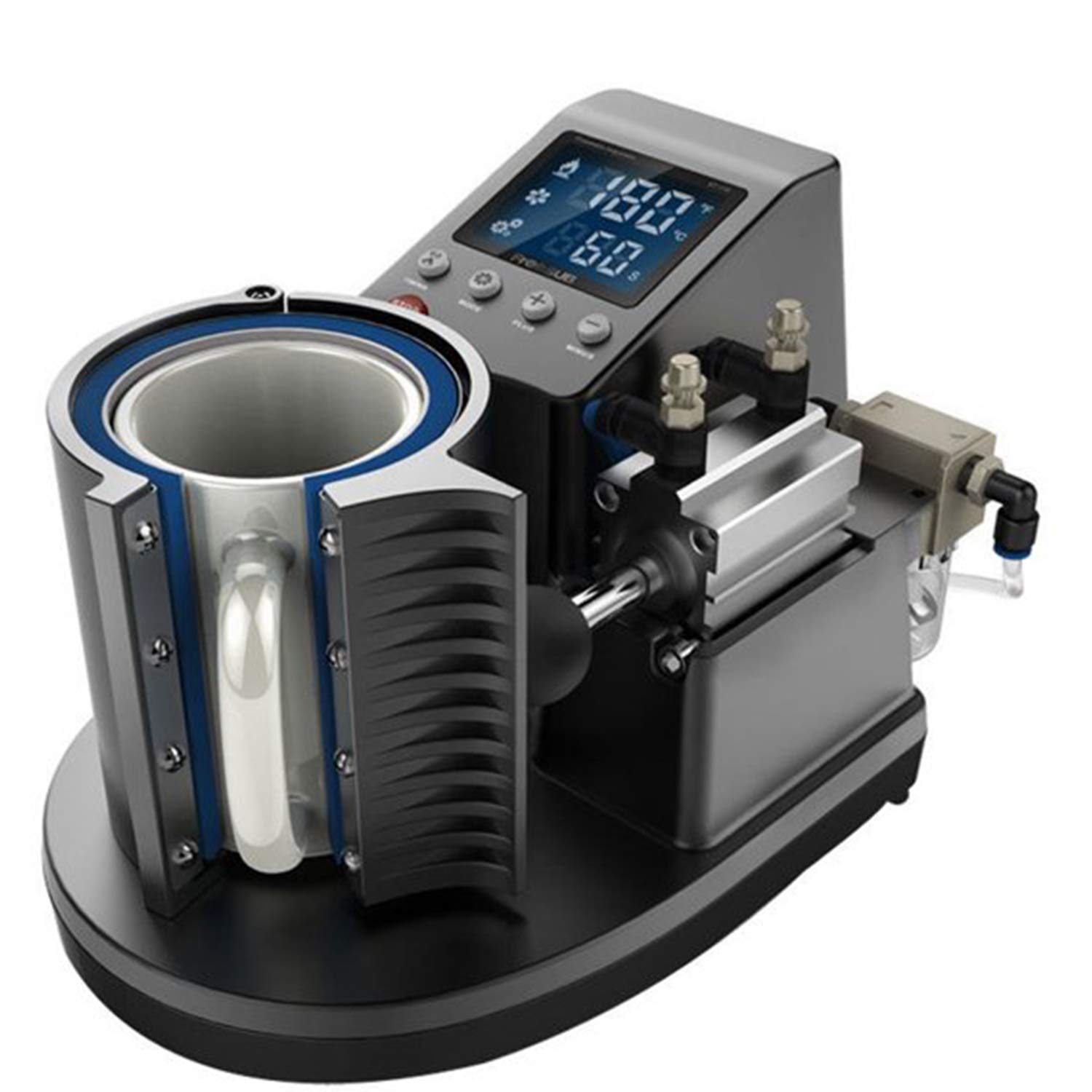 Automatic Pneumatic Mug Press for 11OZ Sublimation - Professional Heat Transfer Machine for Custom Tumblers & Coffee Mugs - Perfect for DIY Crafts, Small Business & Personalized Gifts