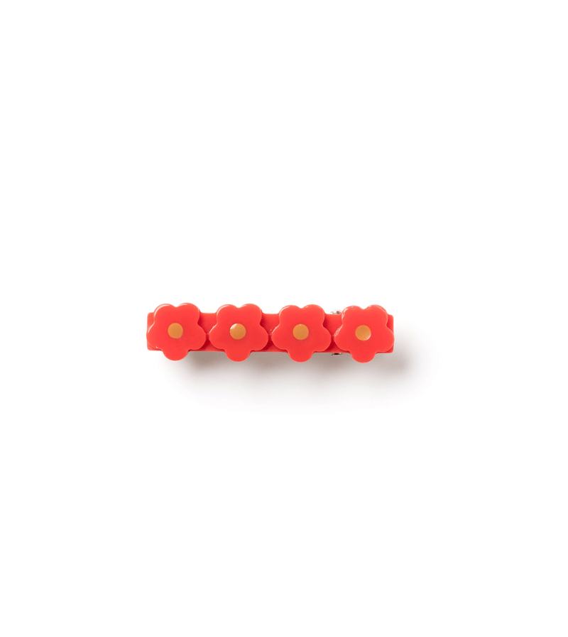 Wunderkin Poppy Flower Hair Clip - Elegant Floral Hair Accessory for Women & Girls | Perfect for Weddings, Parties & Everyday Wear