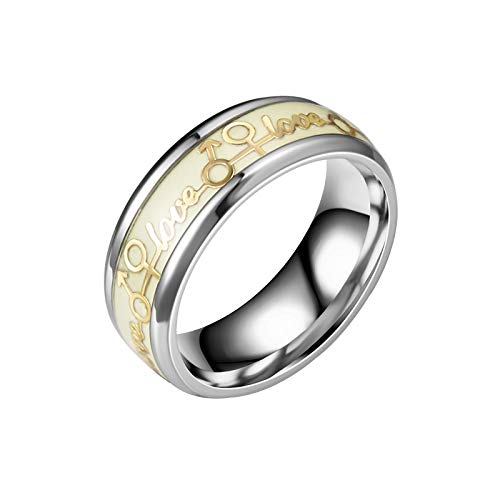 Affordable Dainty Rings Set for Women - Elegant & Luminous Love Rings Under $10 | Perfect for Teens, Gifts, and Everyday Wear