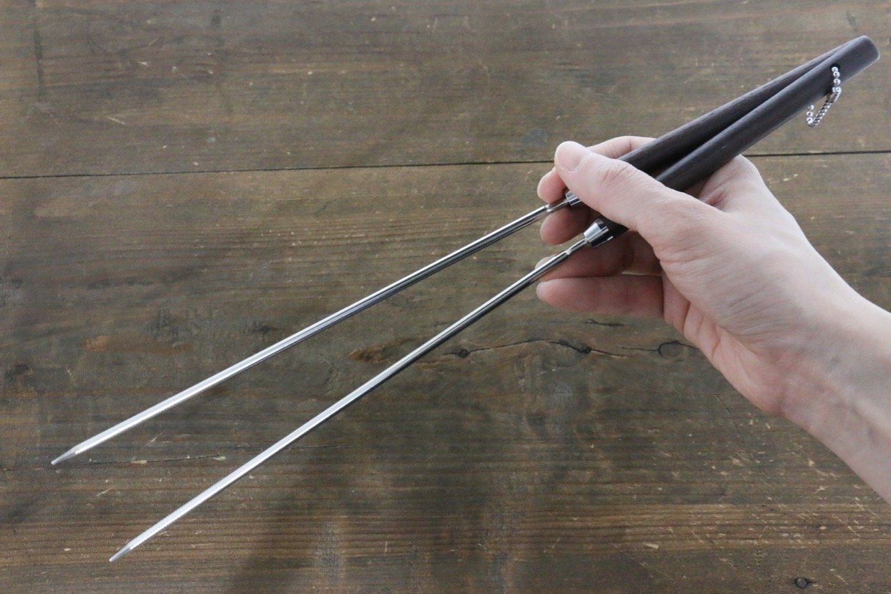 Authentic Japanese Tempura Chopsticks - Premium Wooden Cooking & Serving Utensils for Asian Cuisine, Sushi, and Home Dining
