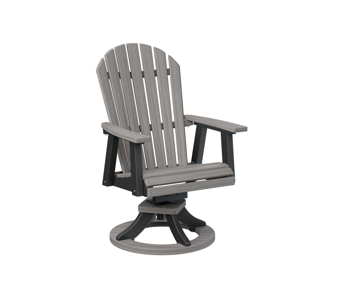 Berlin Gardens Comfo Back Swivel Rocker Dining Chair - Ergonomic Outdoor Patio Furniture for Relaxing & Dining - Perfect for Backyard, Garden, Poolside & Deck Use