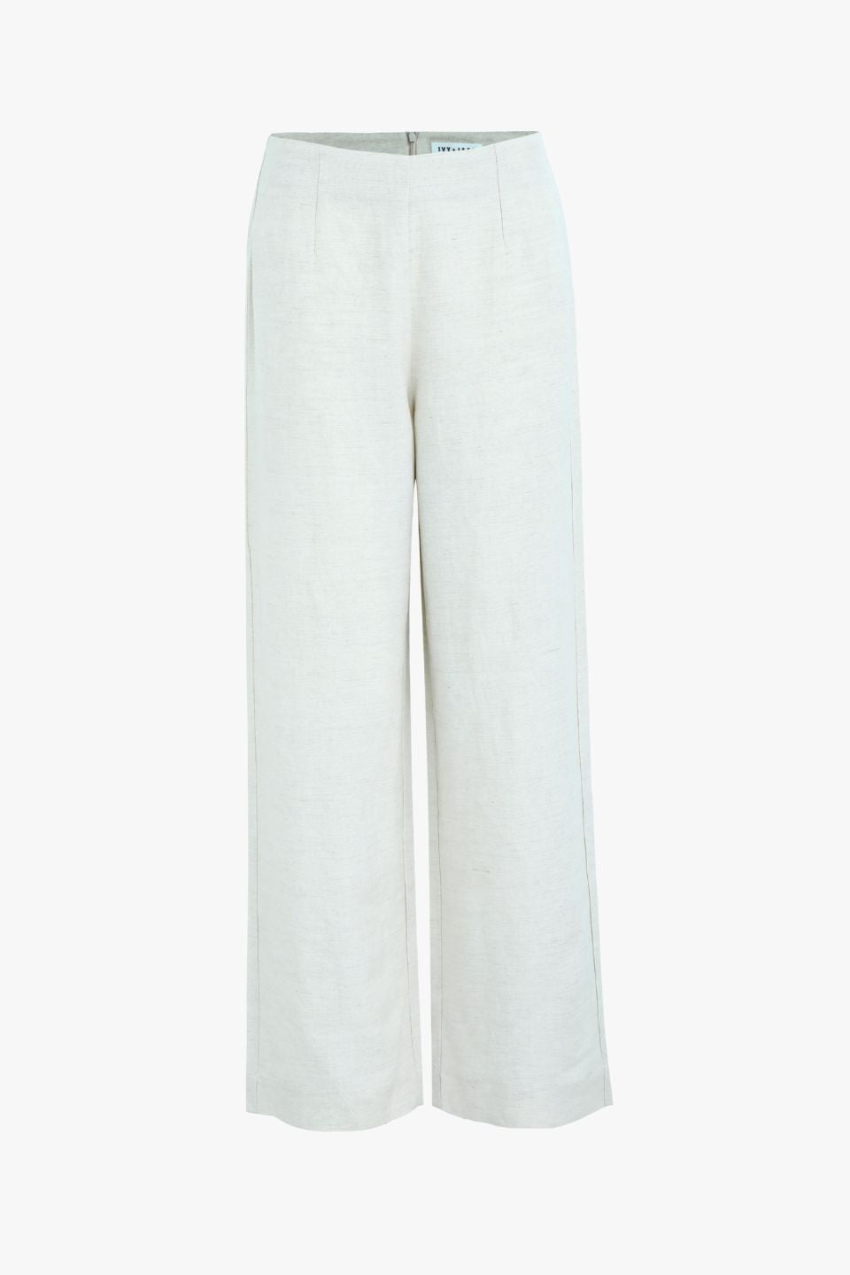 Boulevard Natural Linen Viscose Wide Leg Pants - Women's Comfortable High Waisted Loose Fit Trousers for Casual Wear, Office & Summer Outfits