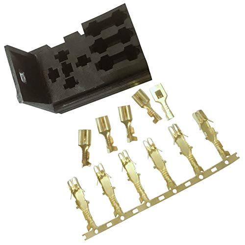 Heavy Duty 4 & 5 Pin Relay Kit with ATO Fuse Base for Car, RV, Yacht - Black Fuse Holder Socket Box - Perfect for Automotive Electrical Systems, Marine Applications & Vehicle Upgrades