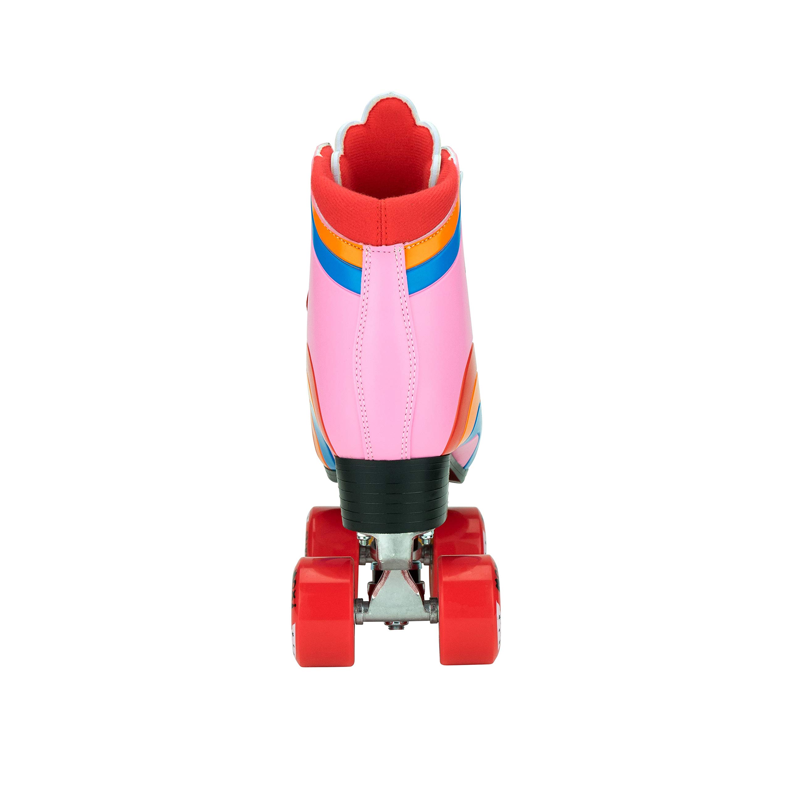 Moxi Rainbow Rider Roller Skates for Women - Cute & Stylish Quad Roller Skates with Colorful Design | Perfect for Outdoor Skating, Rink Parties & Retro Fashion Looks