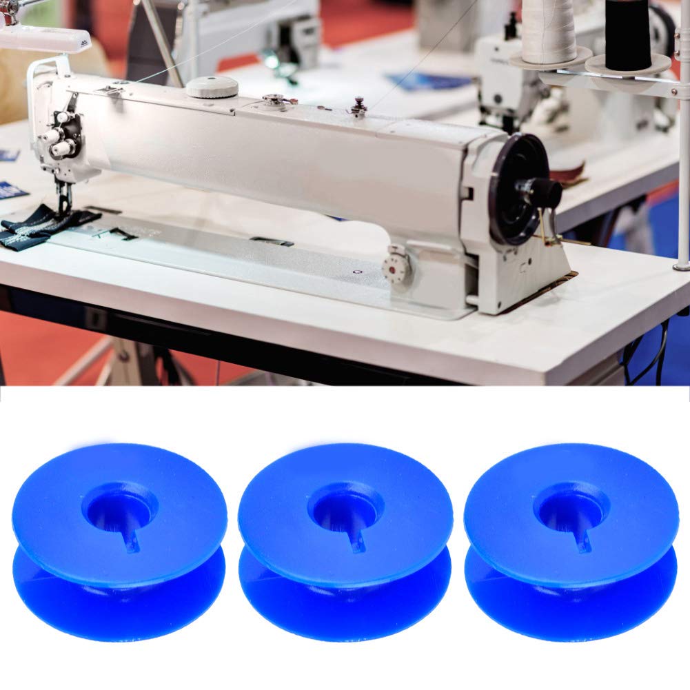 Industrial Sewing Machine Bobbins - Flat Multicolor Spare Bobbins for High-Speed Sewing | Perfect for Quilting, Upholstery & Heavy-Duty Fabric Projects