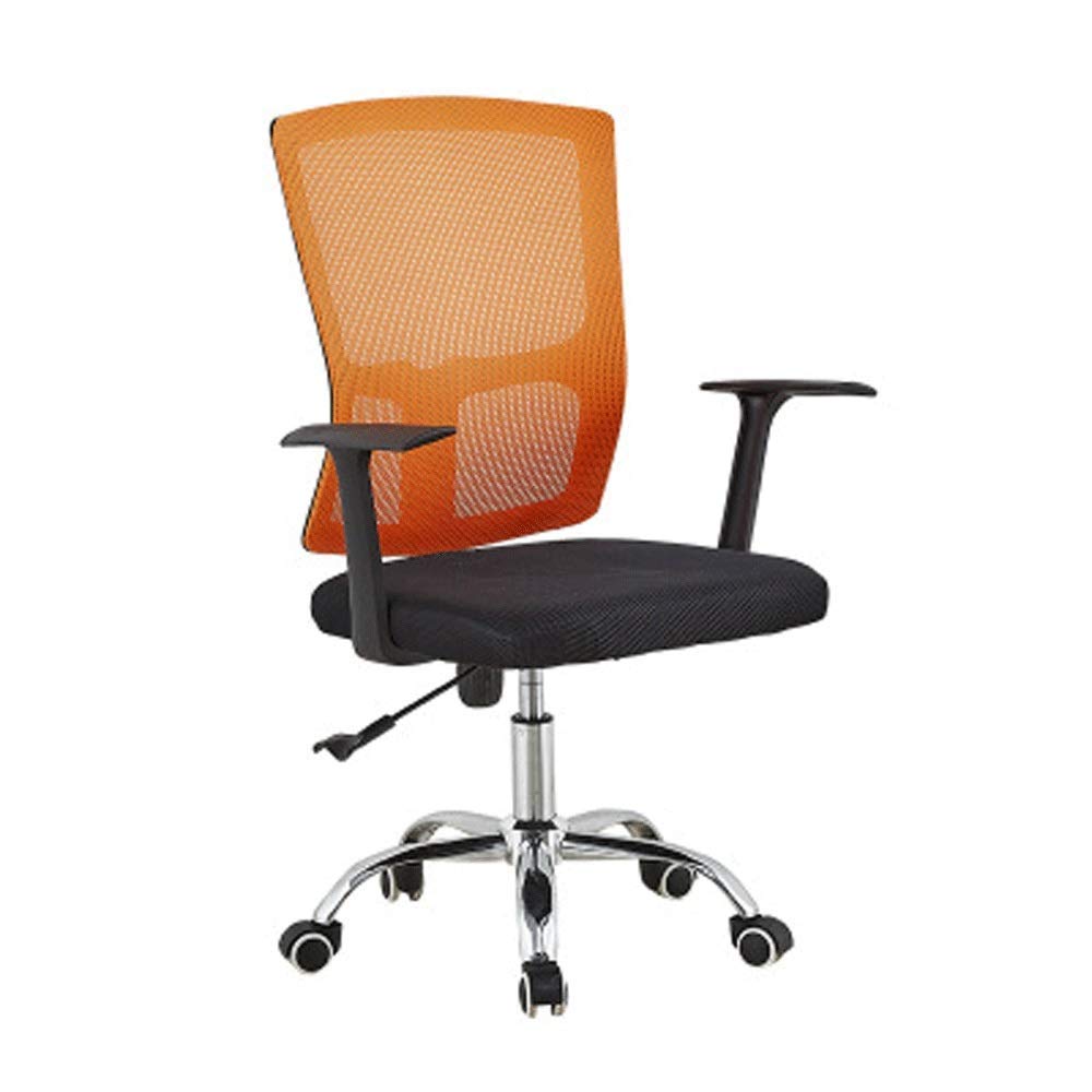 Ergonomic Office Chair with Lumbar Support - Adjustable Swivel Mesh Desk Chair for Computer Work, Black & Green - Perfect for Home Office, Gaming, and Long Work Sessions